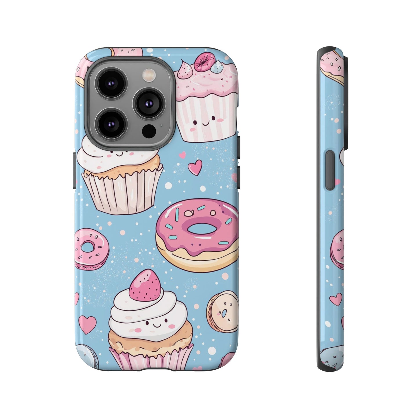 Pastel Kawaii Treats: Anime Dessert Phone Case for iPhone, Samsung, Google Pixel