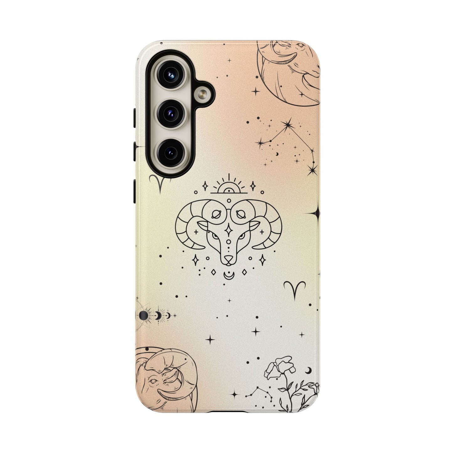 Aries Zodiac Sign Phone Case β Bold & Fiery Design for iPhone, Samsung & Google Pixel