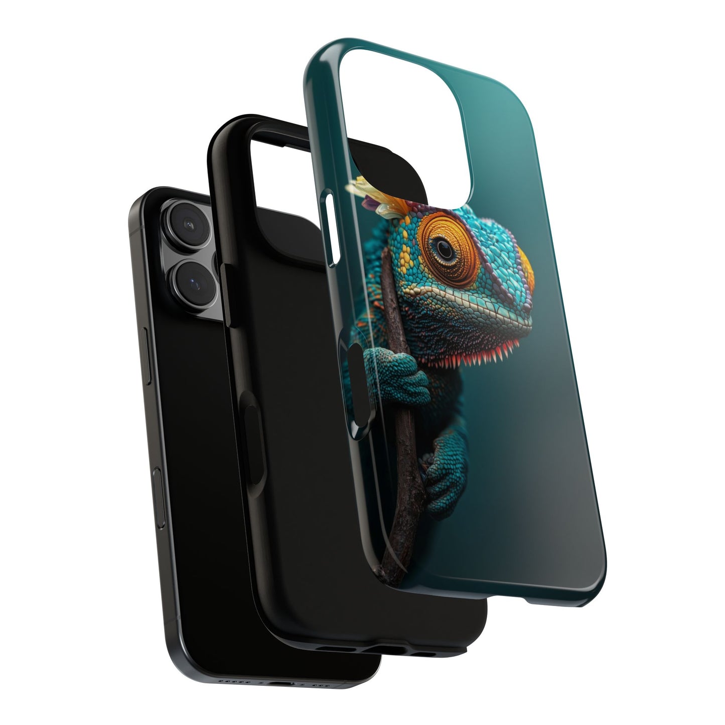 Color Shift Chameleon – Vibrant Reptile Skin Phone Case for iPhone, Pixel & Samsung