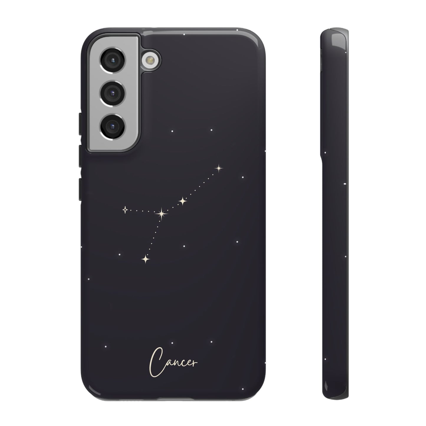 Cancer Zodiac Starscape Phone Case – Mystical Galaxy Design – Cosmic Style for iPhone, Samsung & Google Pixel