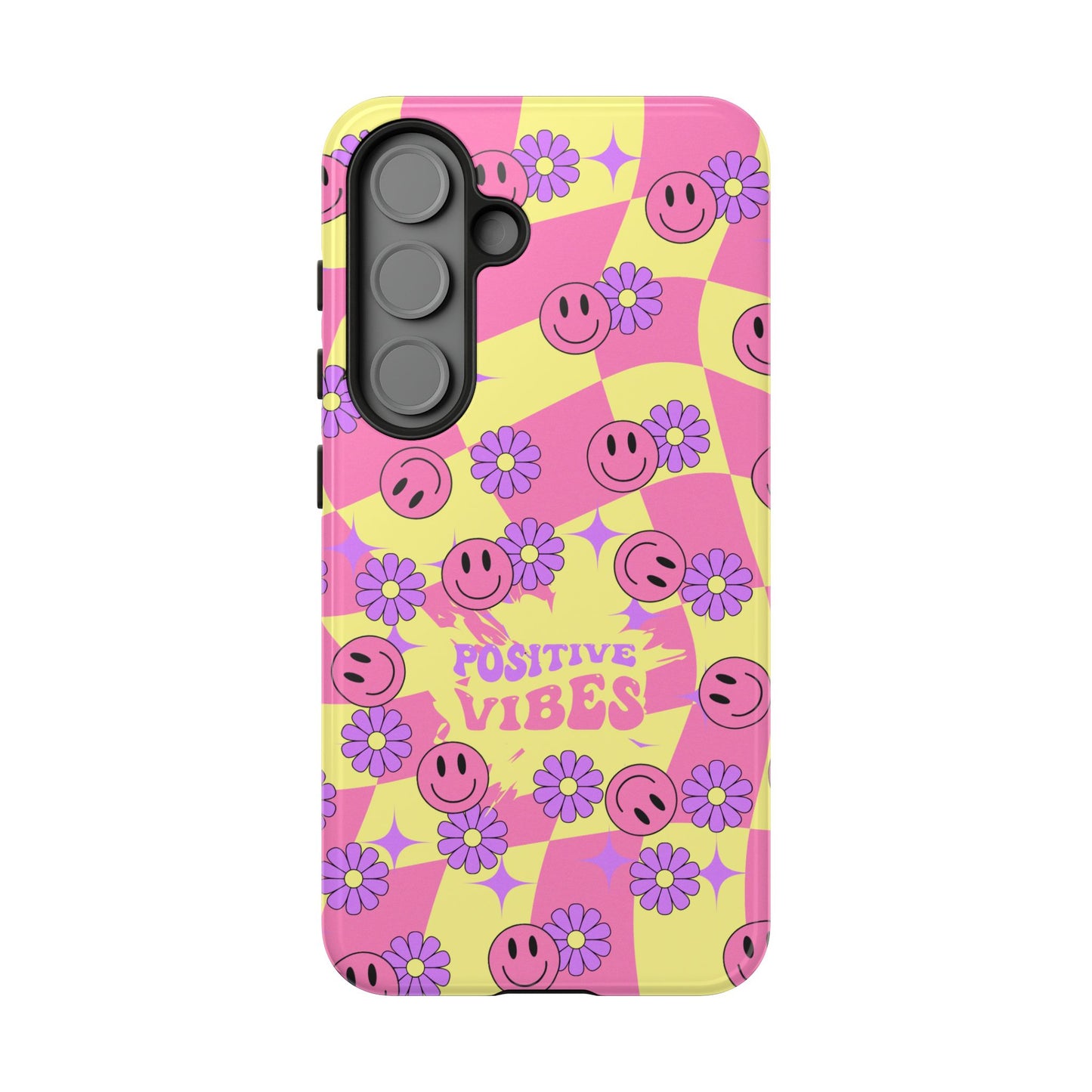 Positive Vibes Phone Case β Aesthetic Motivational Cover for iPhone, Samsung & Google Pixel