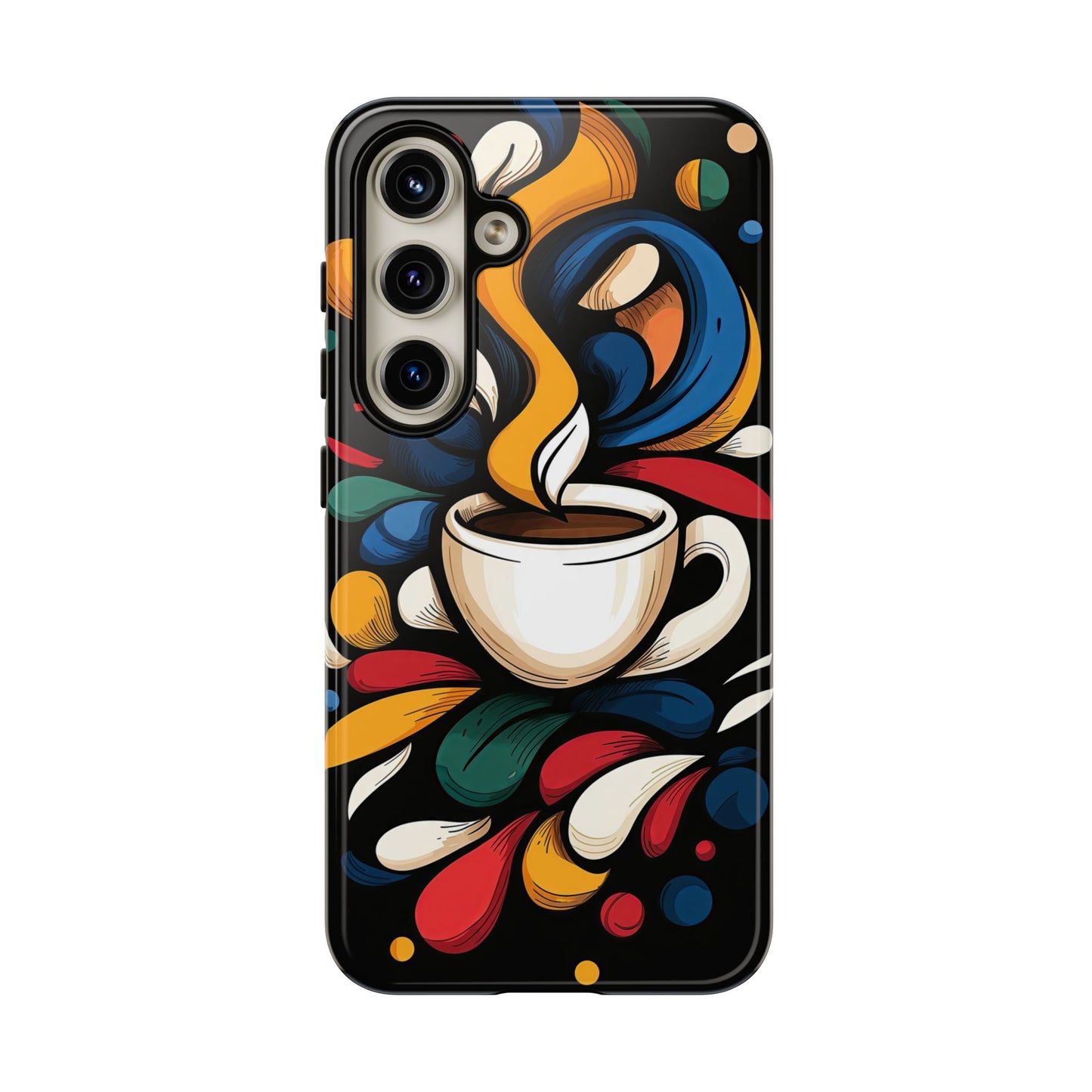 Brewed Blooms – Coffee & Color Floral Case for iPhone, Pixel & Samsung