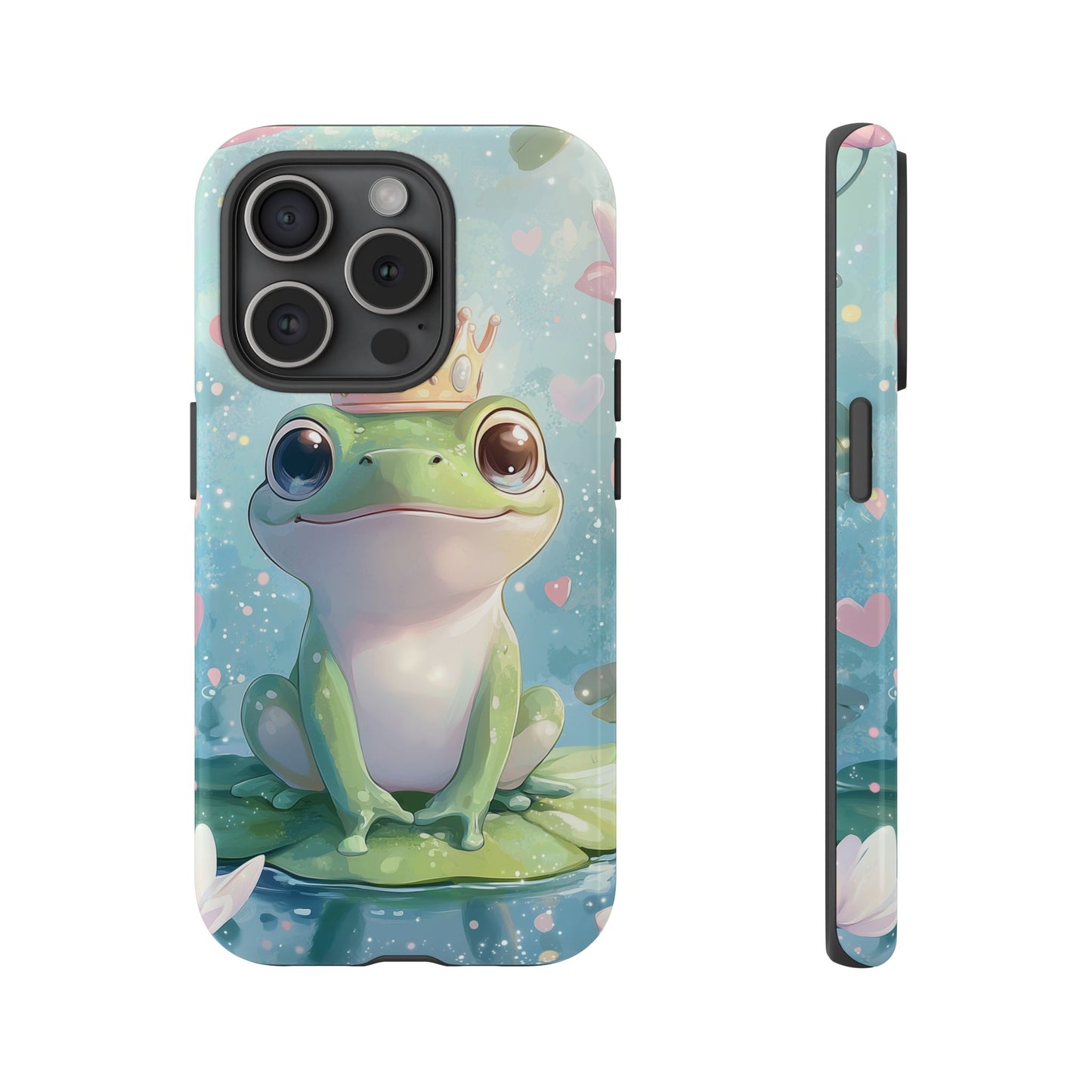 Royal Frog Phone Case β Cute Anime Aesthetic for iPhone, Google Pixel & Samsung