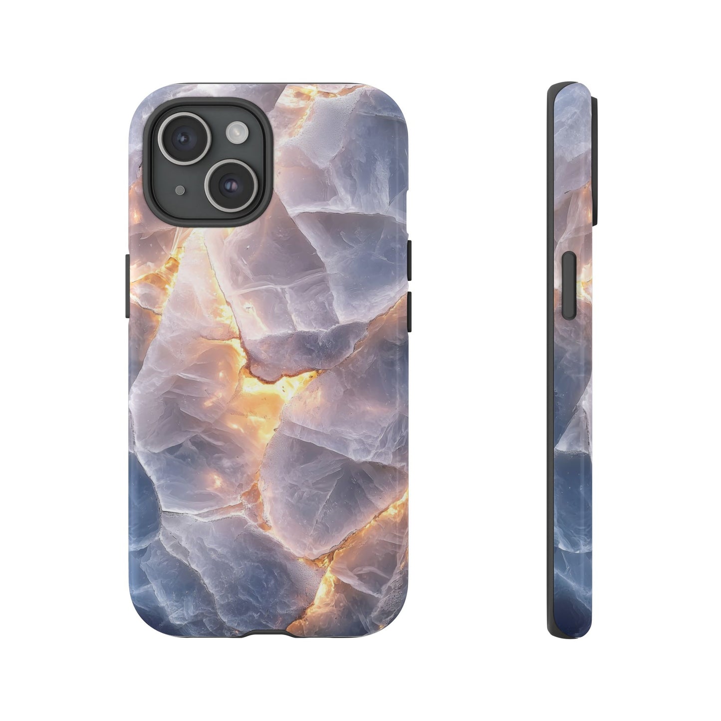 Glowing Crystal Stone Phone Case – iPhone, Google Pixel, Samsung