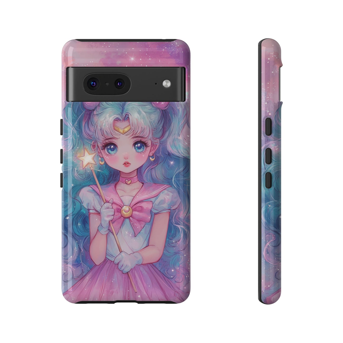Magical Moon Guardian Anime Phone Case for iPhone, Samsung, Google Pixel