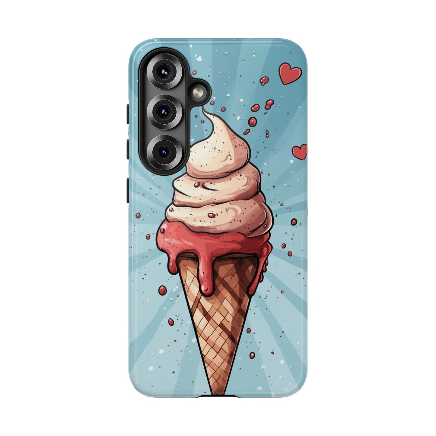 Sweet Scoop Anime Ice Cream Phone Case iPhone, Samsung, Google Pixel