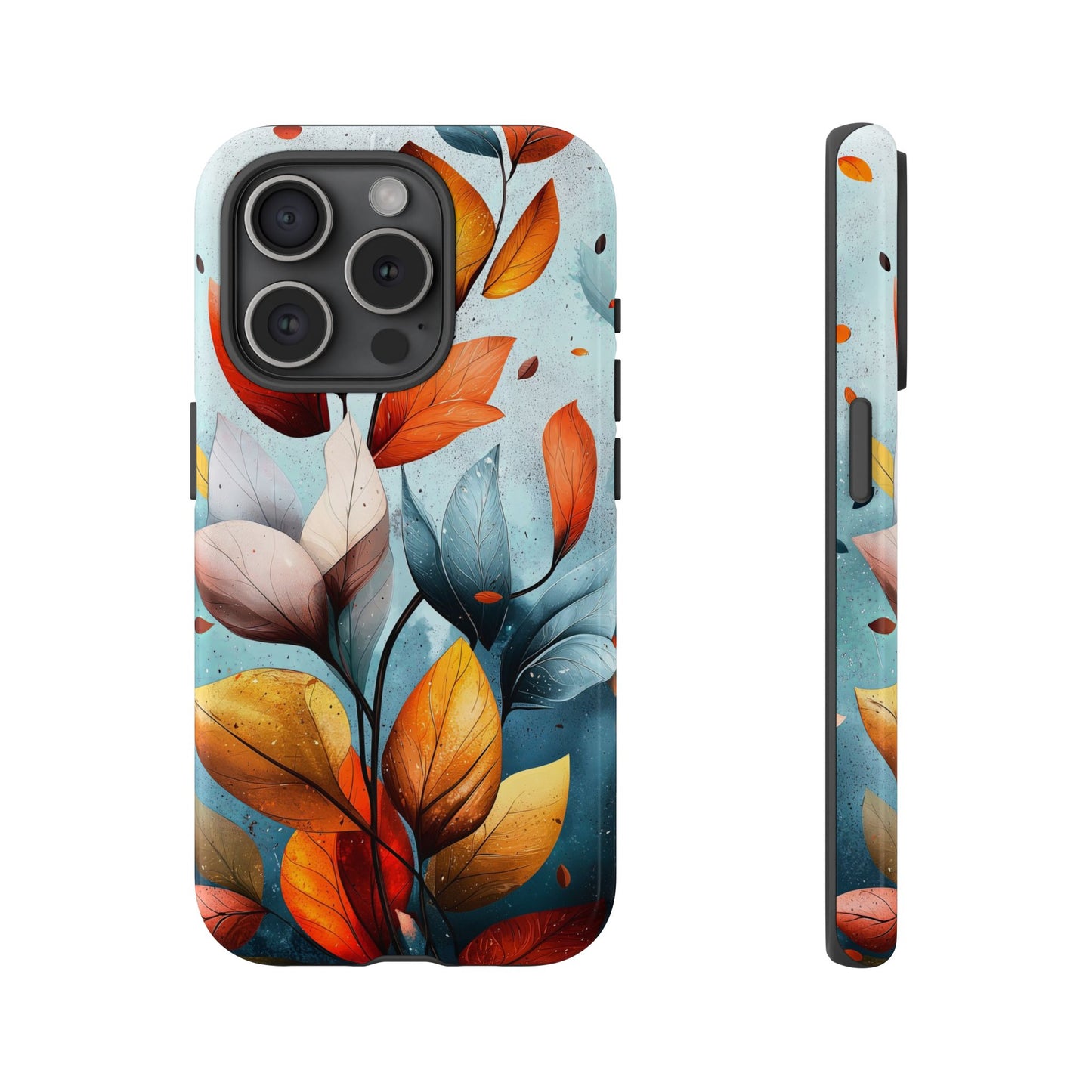 Autumn Blaze | Bold Floral Leaf Phone Case for iPhone, Pixel & Samsung