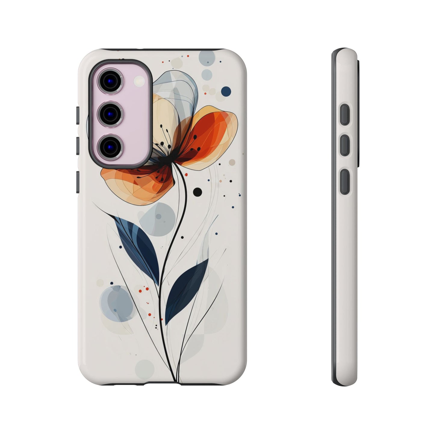 Bloom in Motion – Artistic Floral Phone Case for iPhone, Pixel & Samsung