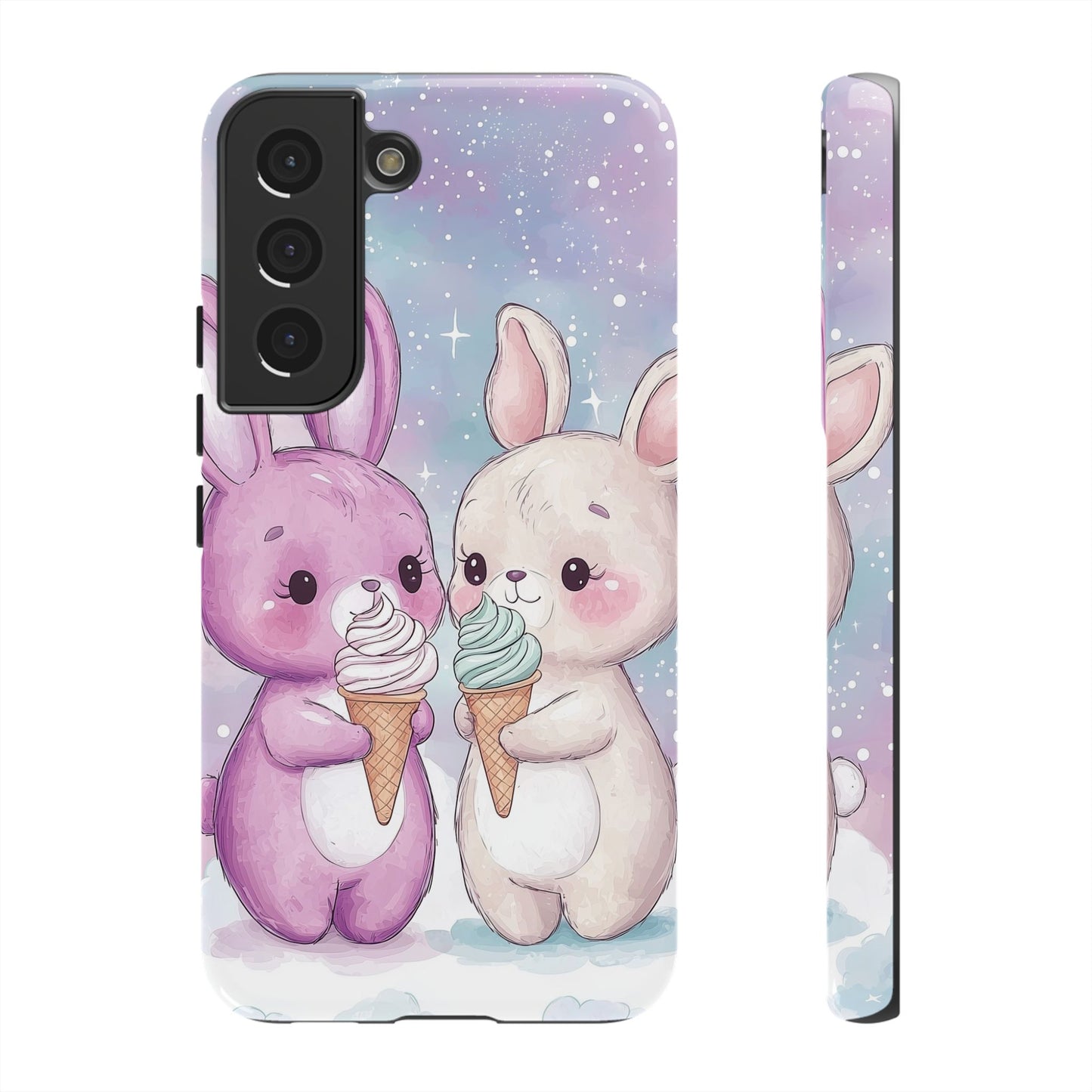 Sweet Bunny Bliss - Kawaii Anime Phone Case for iPhone, Samsung, Google Pixel