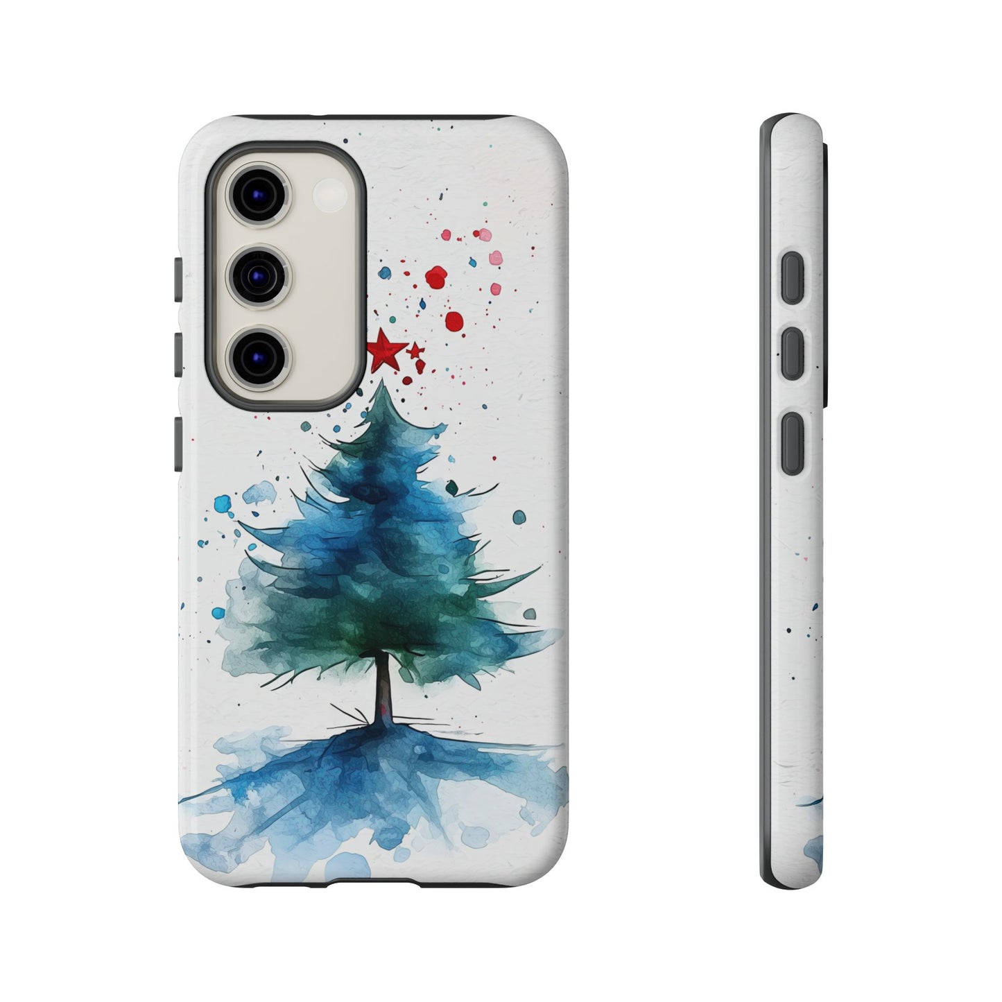 Winter Bloom – Watercolor Tree Art Case for iPhone, Pixel & Samsung