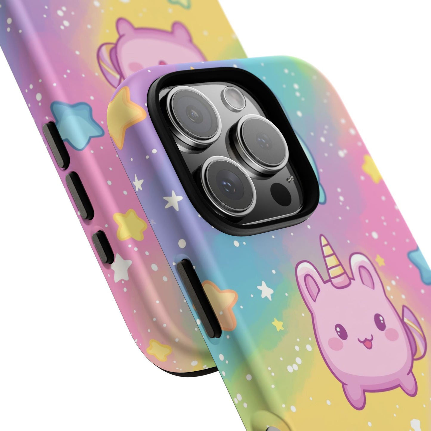 Pastel Unicorn Bunny Anime Phone Case for iPhone, Samsung, Google Pixel