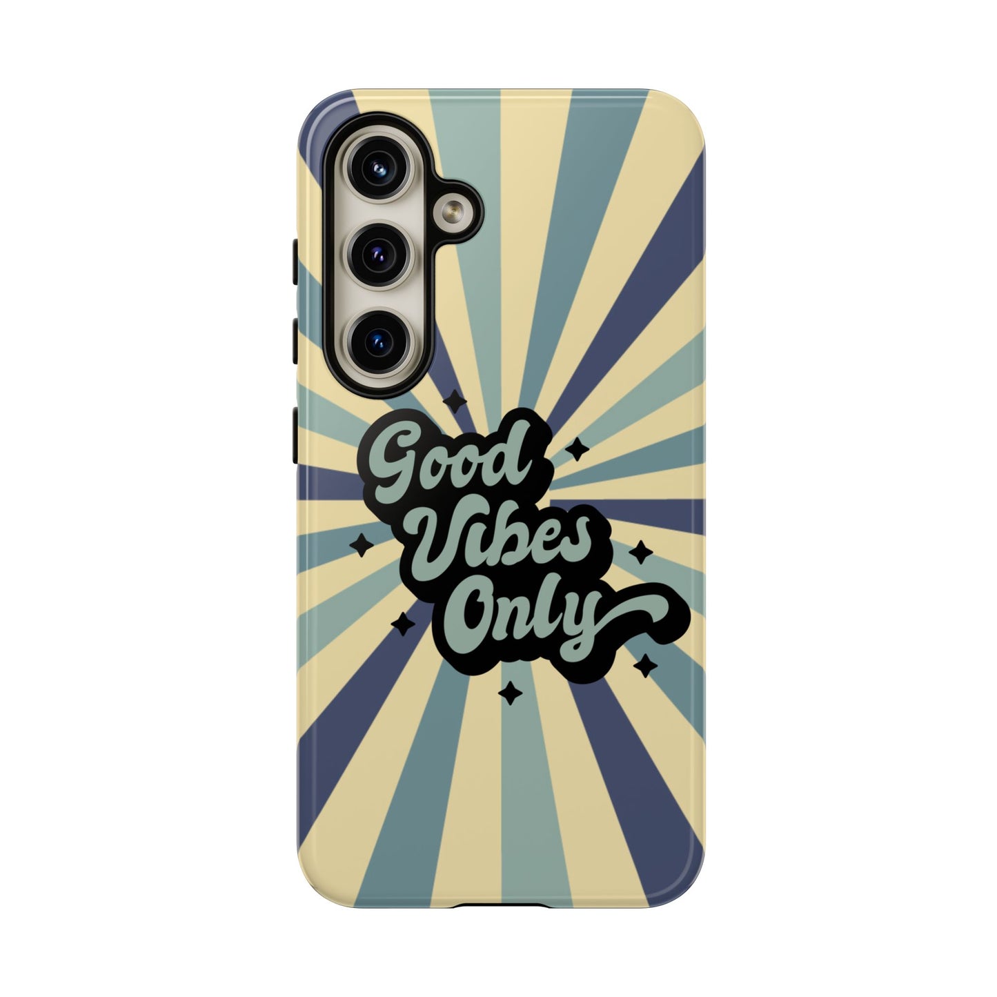 Retro "Good Vibes Only" Phone Case β Vintage Aesthetic for iPhone, Samsung & Google Pixel