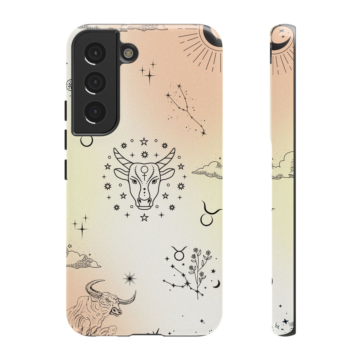 Taurus Zodiac Sign Phone Case β Elegant & Earthy Style for iPhone, Samsung & Google Pixel