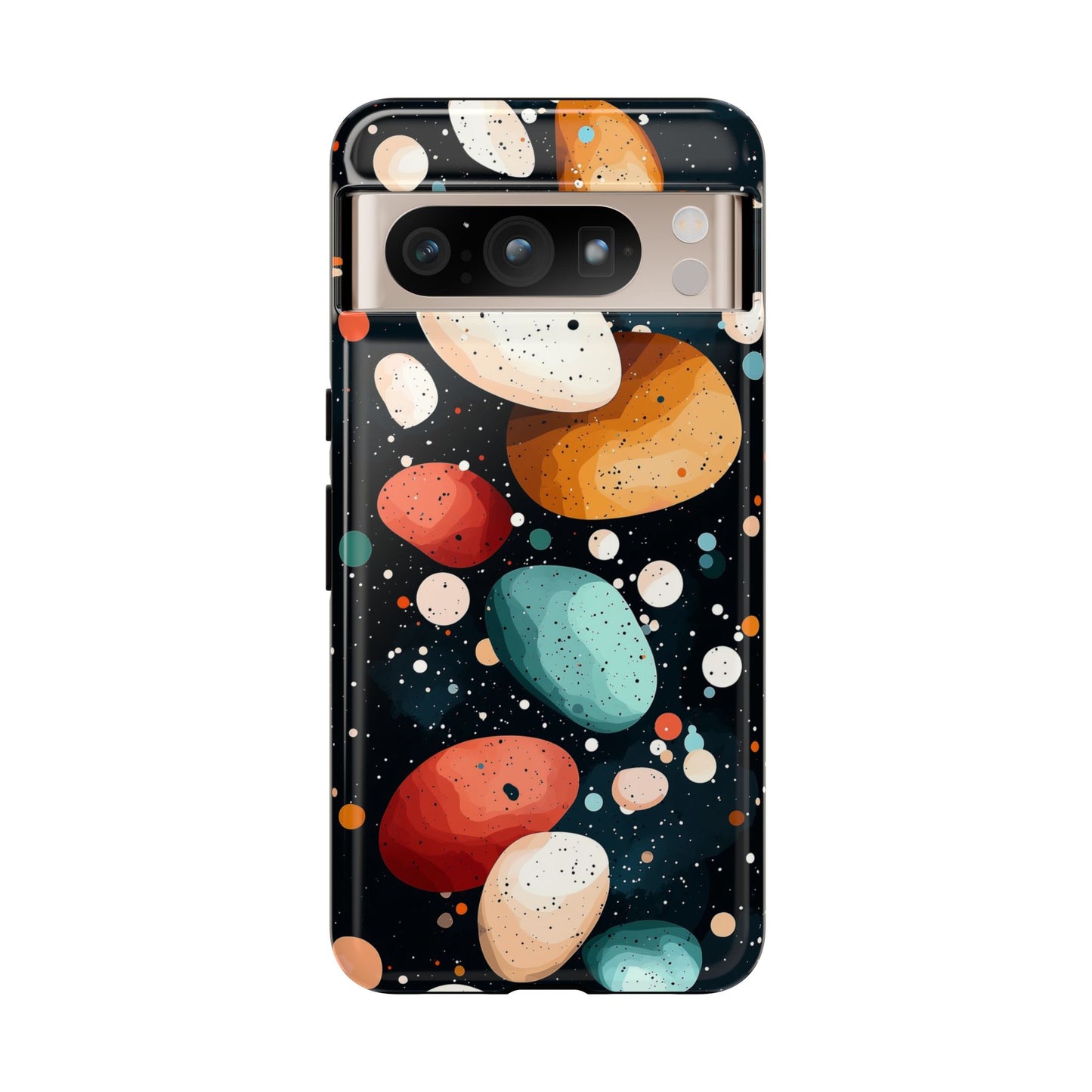 Pastel Orbit Terrazzo Case for iPhone, google Pixel & Samsung