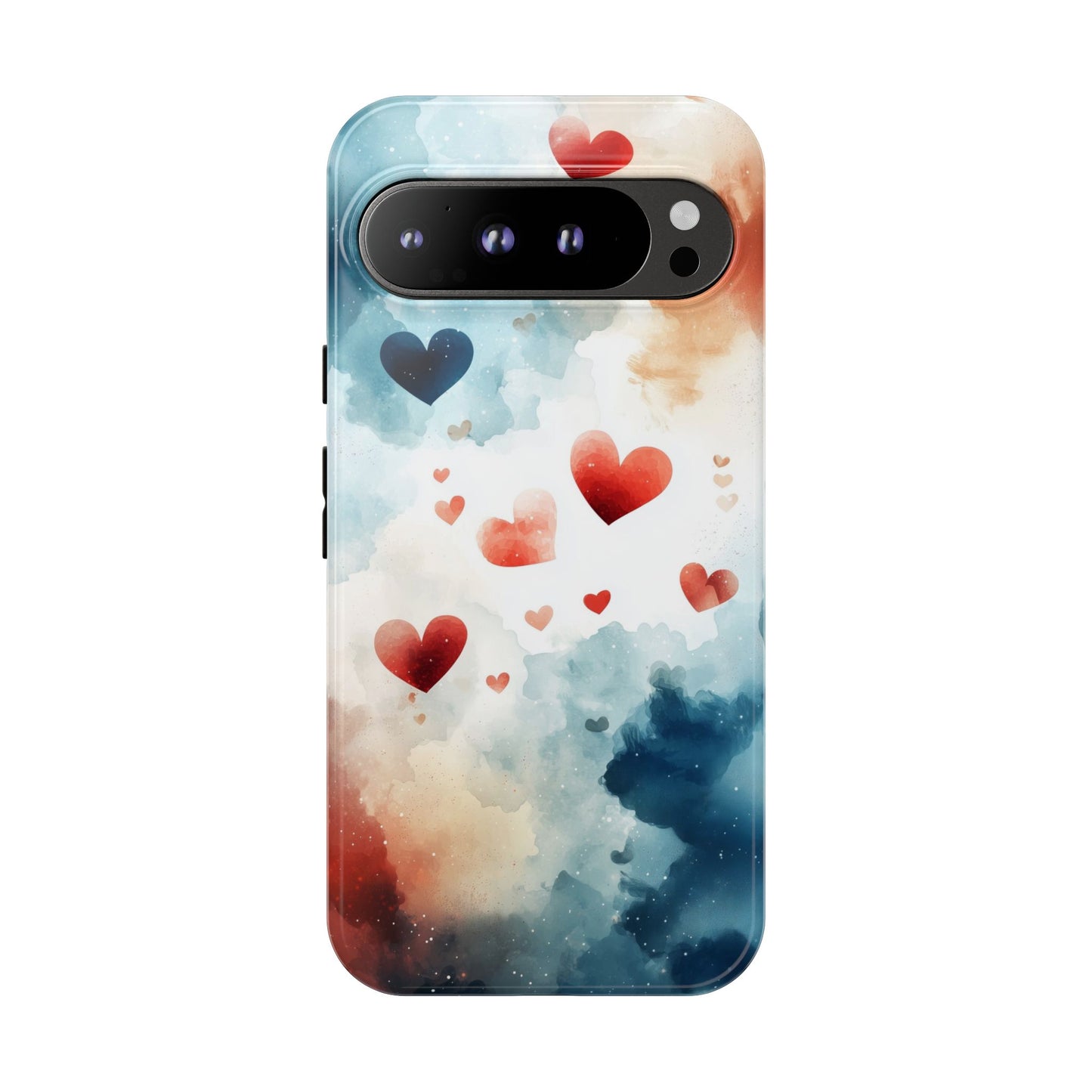 Heartfelt Skies - Watercolor Anime Phone Case for iPhone, Samsung, Google Pixel