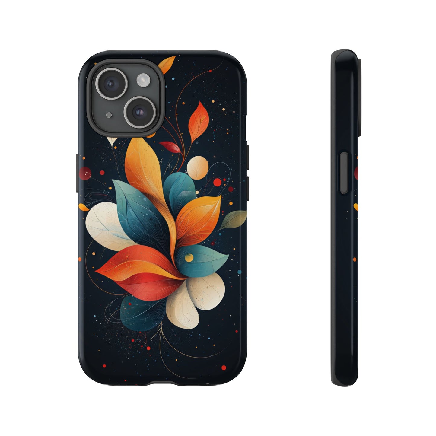 Midnight Bloom – Cosmic Floral Phone Case for iPhone, Pixel & Samsung