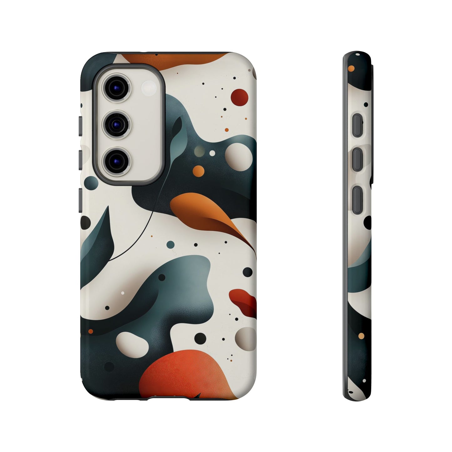Midnight Bloom – Organic Abstract Phone Case for iPhone, Samsung & Pixel