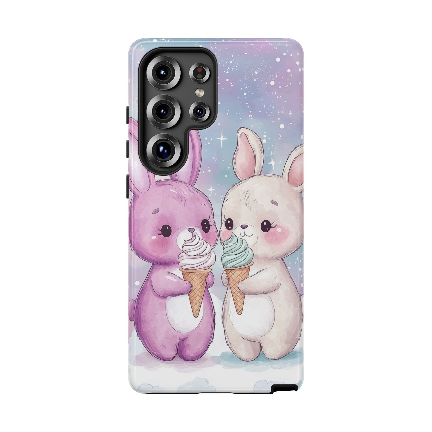 Sweet Bunny Bliss - Kawaii Anime Phone Case for iPhone, Samsung, Google Pixel