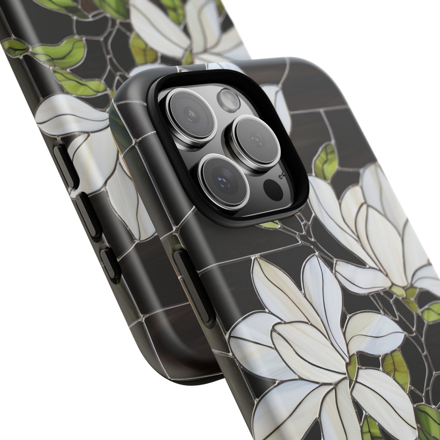Stained Glass Floral Phone Case