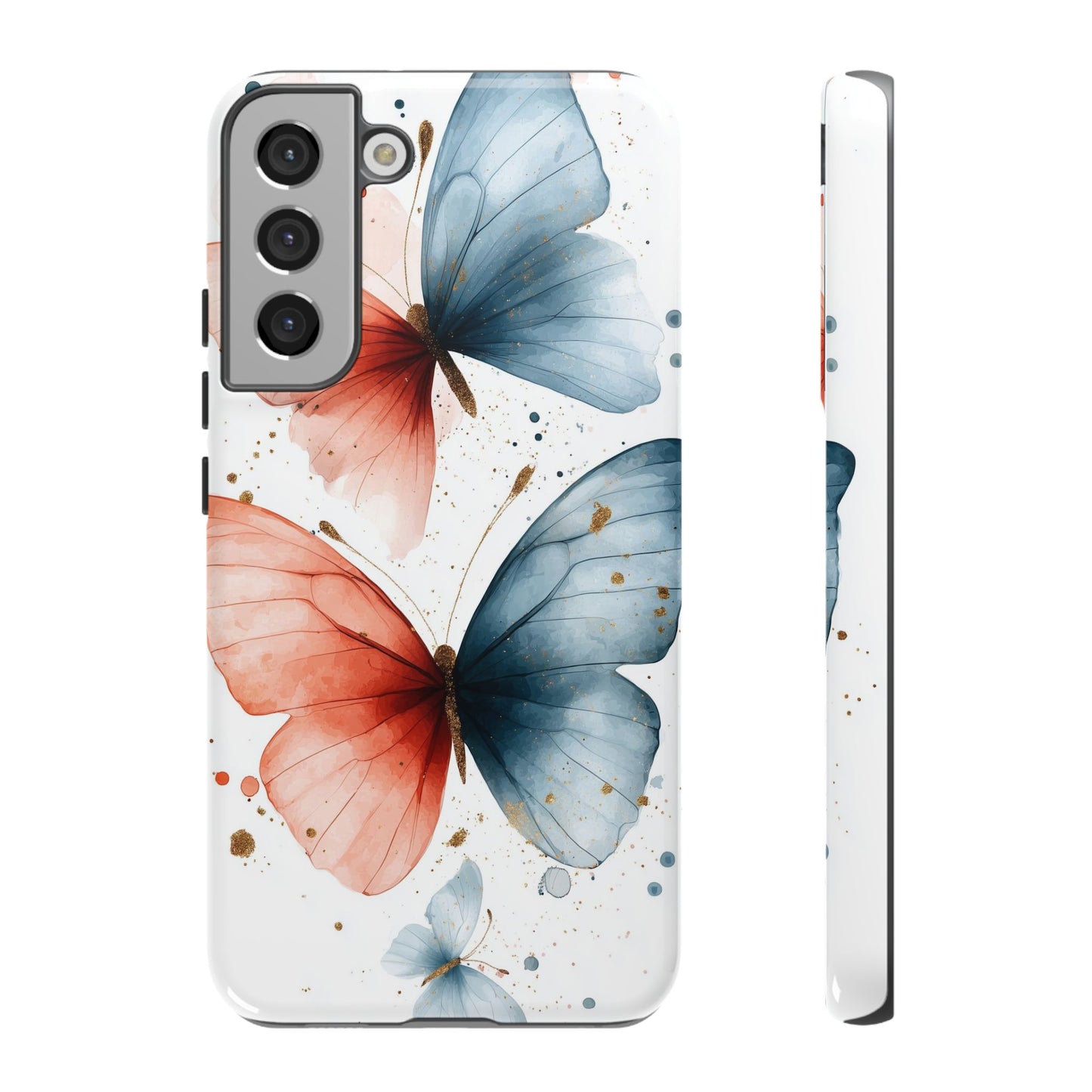 Golden Wings" – Elegant Butterfly Art Case for iPhone, google Pixel & Samsung