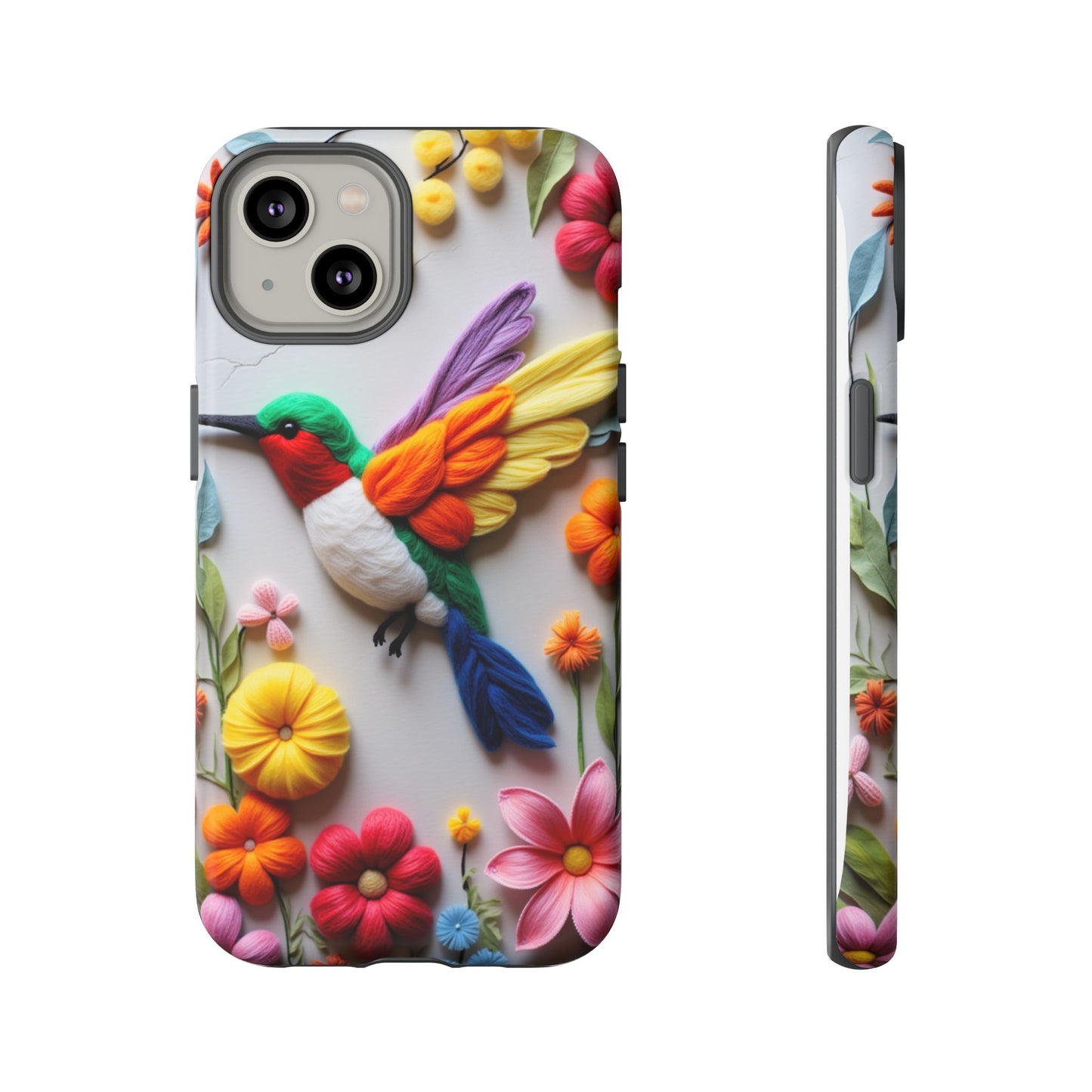 Elegant Hummingbird with Floral Mosaic Design | Nature's Artistic Vibes | Pixel 8 pro