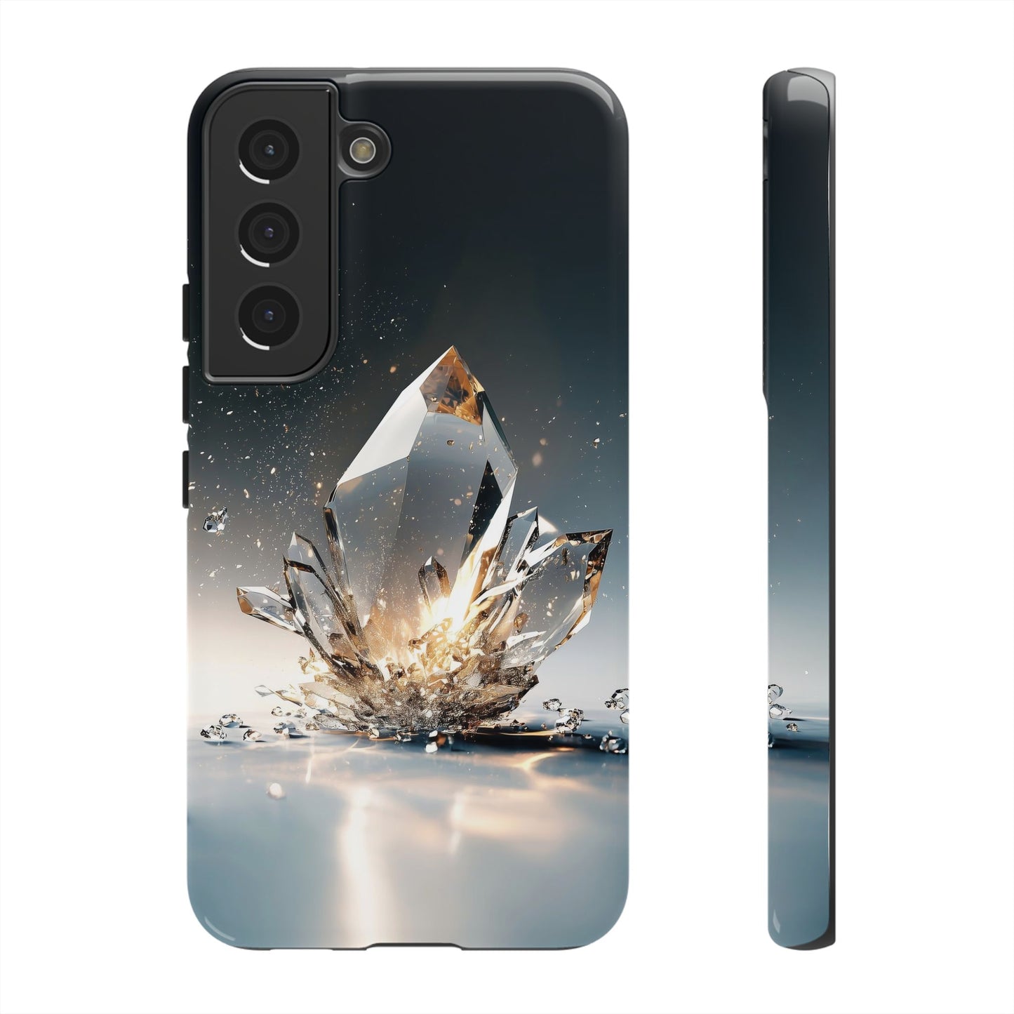 Shattered Crystal Matching Couple Phone Case β Bold & Dazzling for iPhone, Samsung & Google Pixel