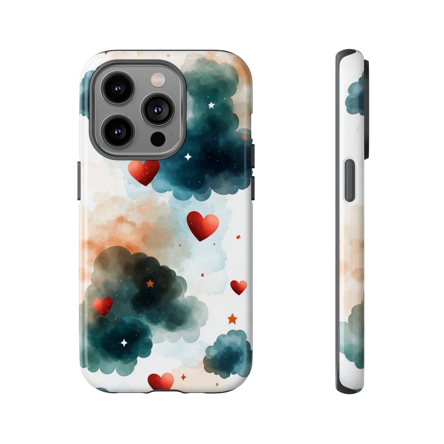 Celestial Heart Drift - Anime Aesthetic Phone Case for iPhone, Samsung, Google Pixel