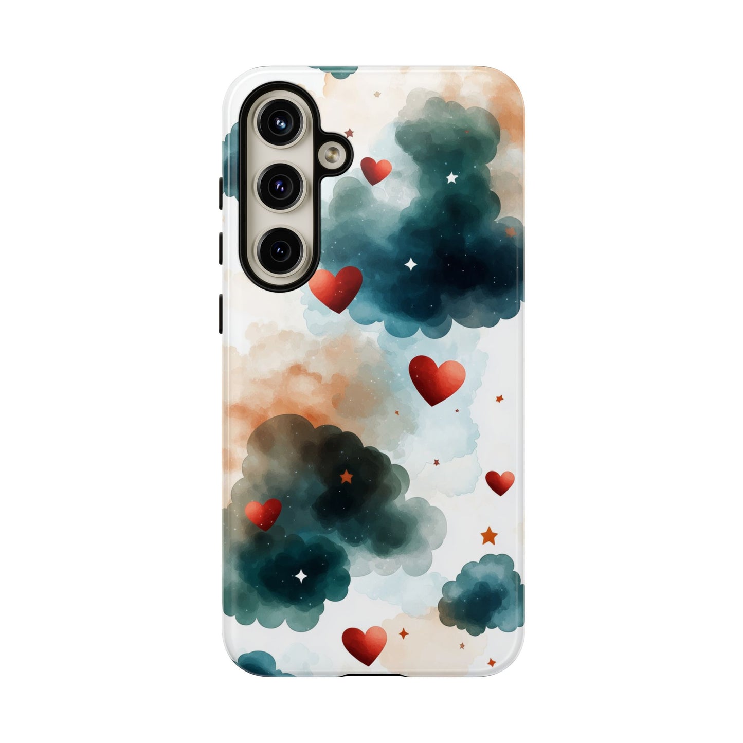 Celestial Heart Drift - Anime Aesthetic Phone Case for iPhone, Samsung, Google Pixel