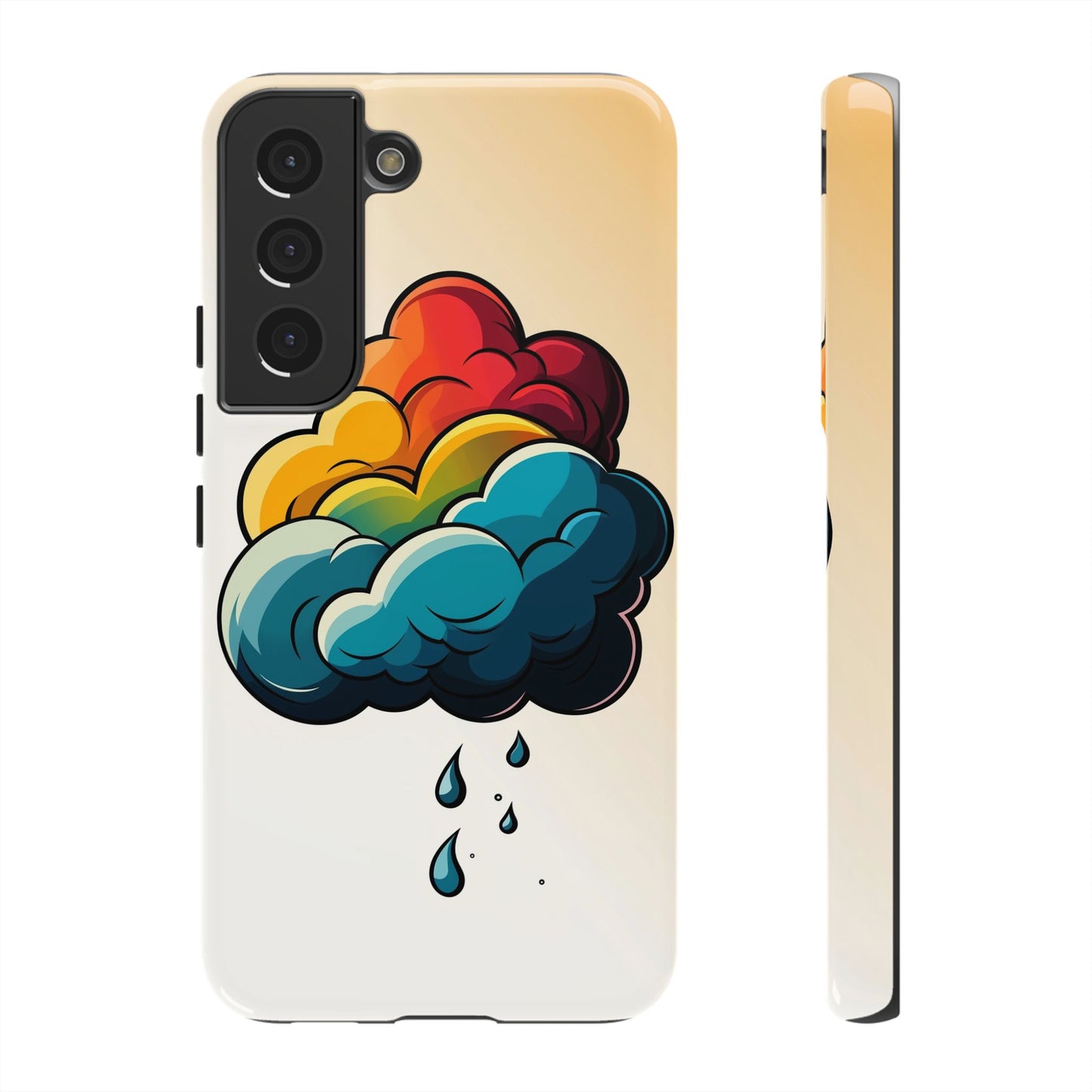 Whimsical Anime Cloud Phone Case for iPhone, Samsung, Google Pixel