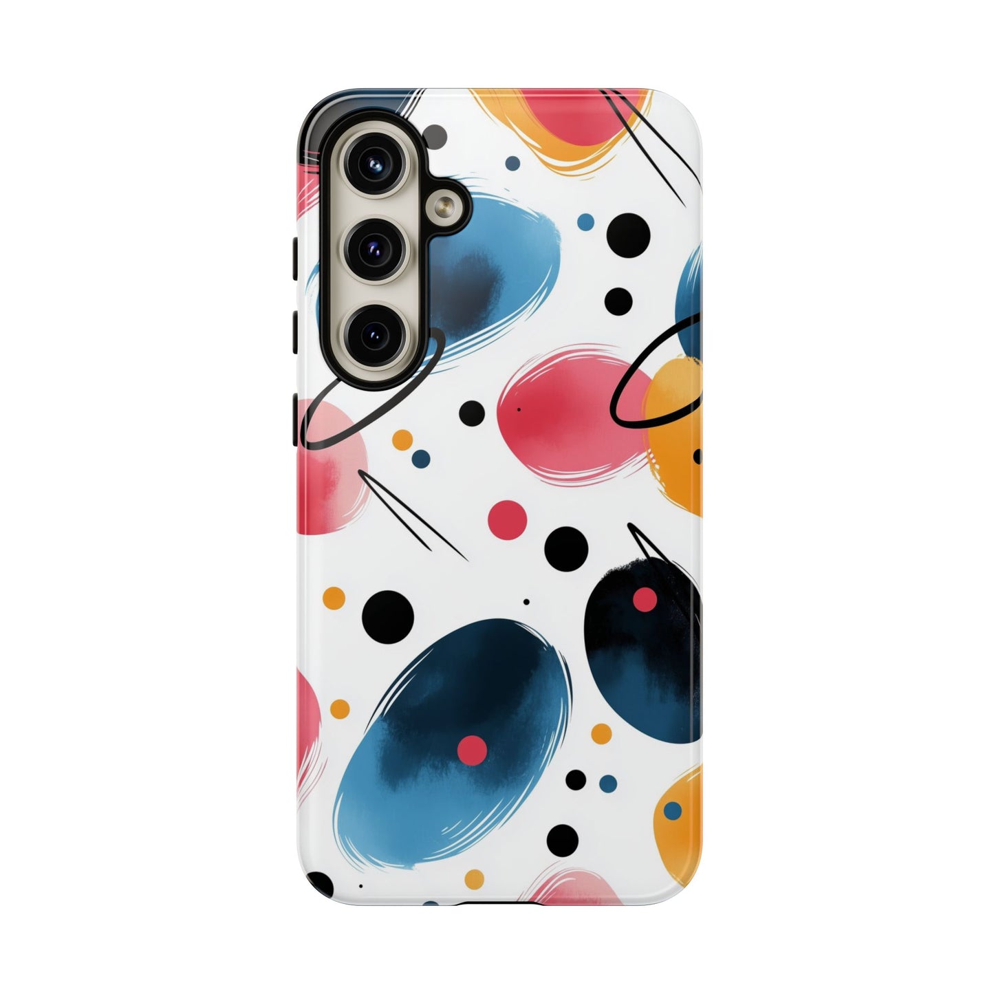 Retro Memphis Vibes – Abstract Art Phone Case for iPhone, google Pixel & Samsung