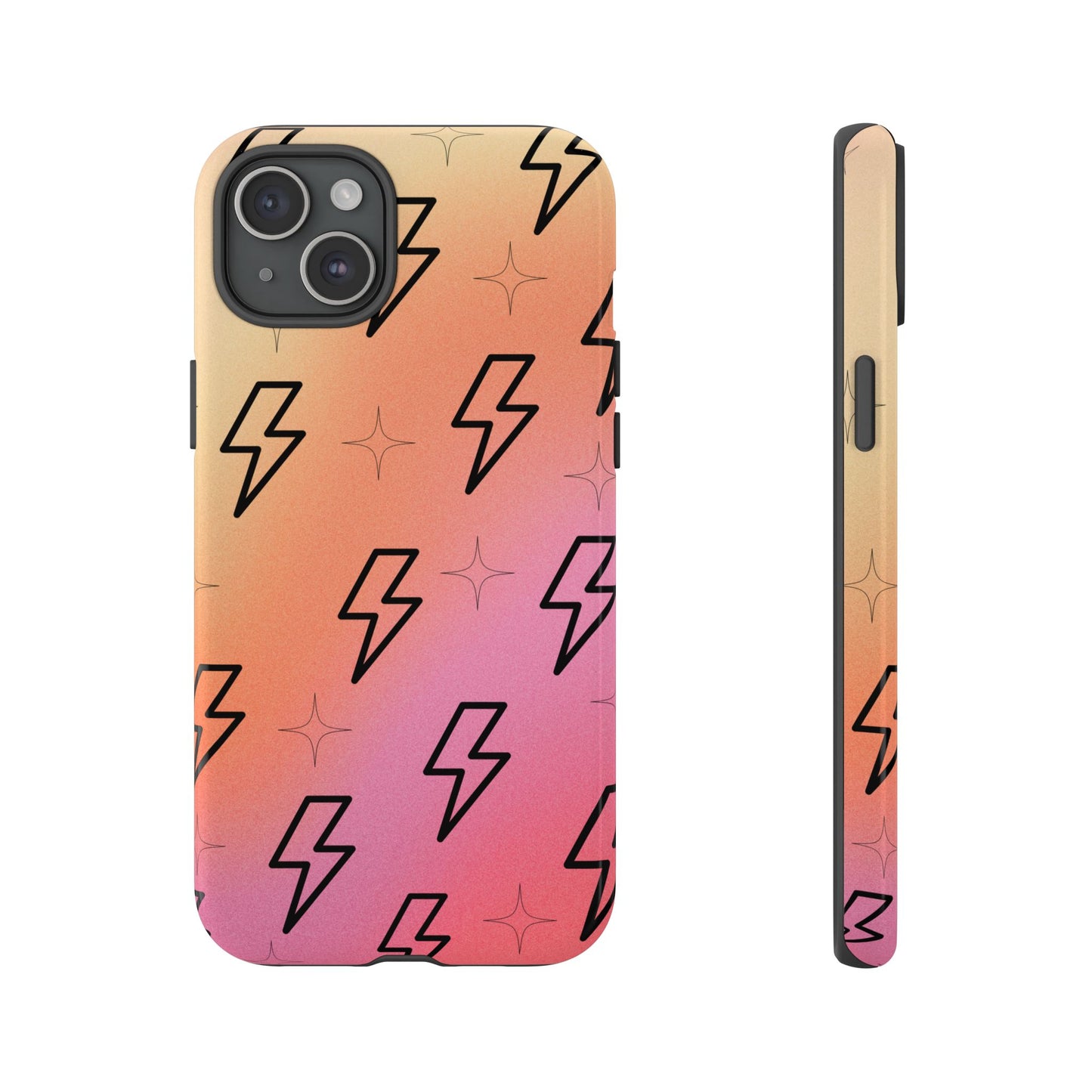 Retro Thunder Phone Case ⚡ Vintage Aesthetic for iPhone, Samsung & Pixel