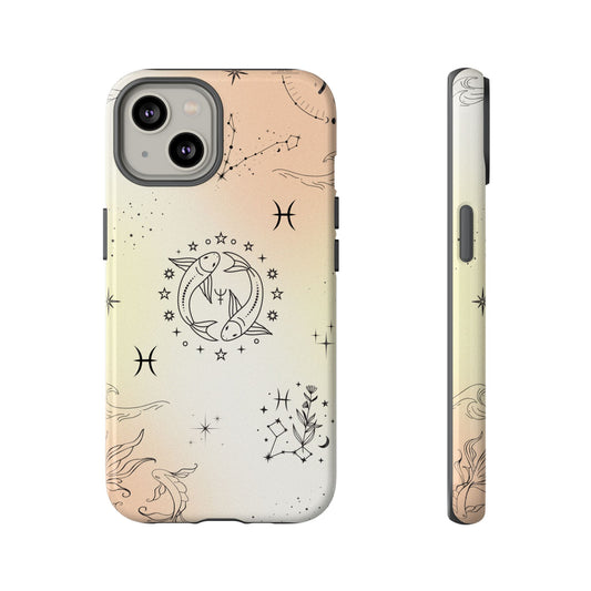 Pisces Zodiac Sign Phone Case – Dreamy & Artistic Cover for iPhone, Samsung & Google Pixel