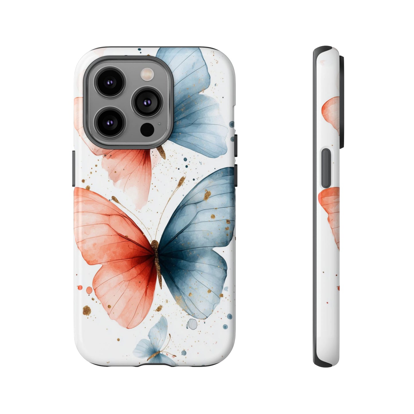 Golden Wings" – Elegant Butterfly Art Case for iPhone, google Pixel & Samsung