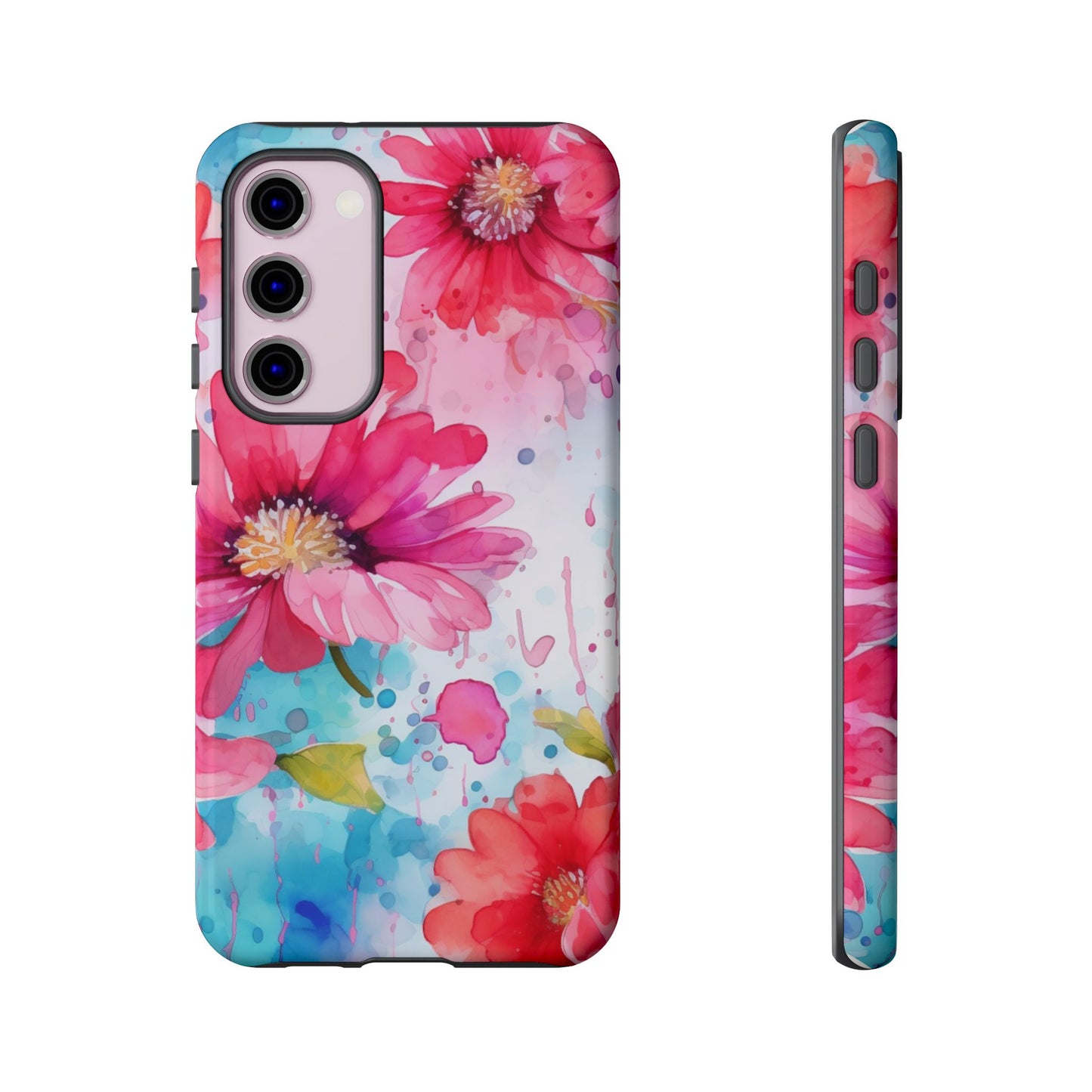 Watercolor Bloom Floral Mobile Case
