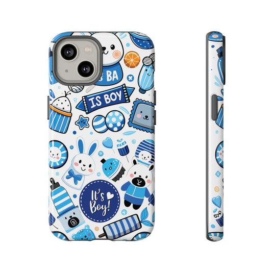 Blue Baby Boy Fun Phone Case