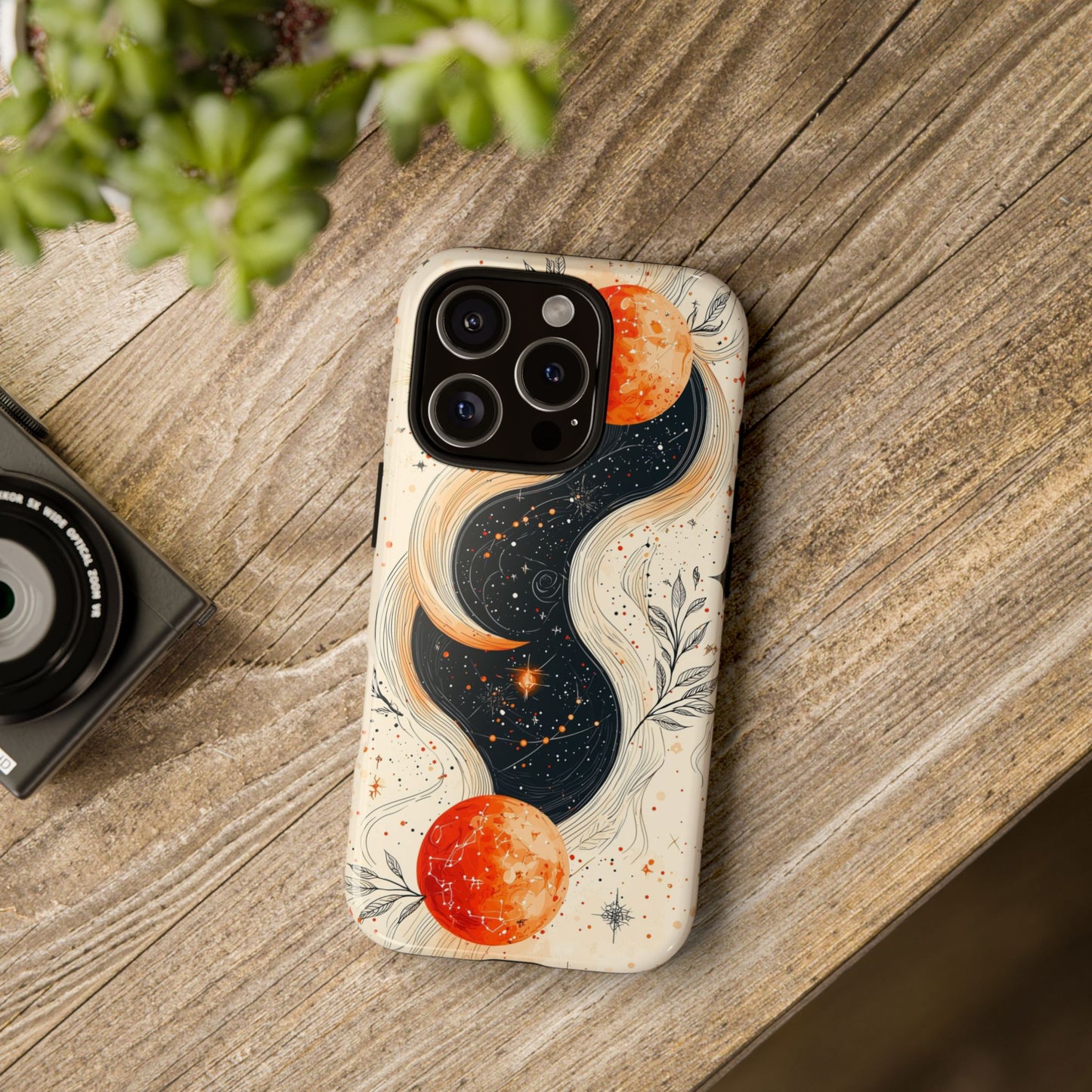 Celestial Flow Boho Phone Case for iPhone, Pixel & Samsung