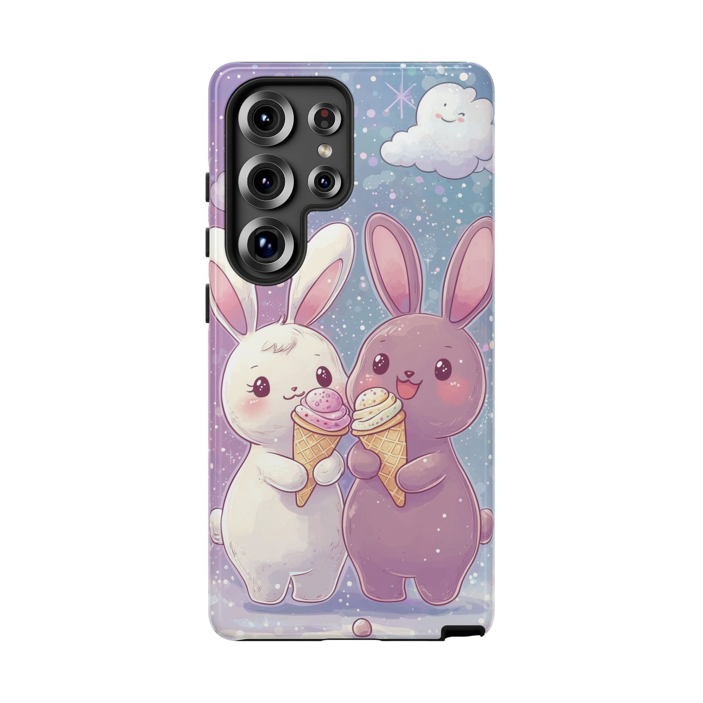 Bunny Bliss β Kawaii Anime Phone Case for iPhone, Samsung, Google Pixel