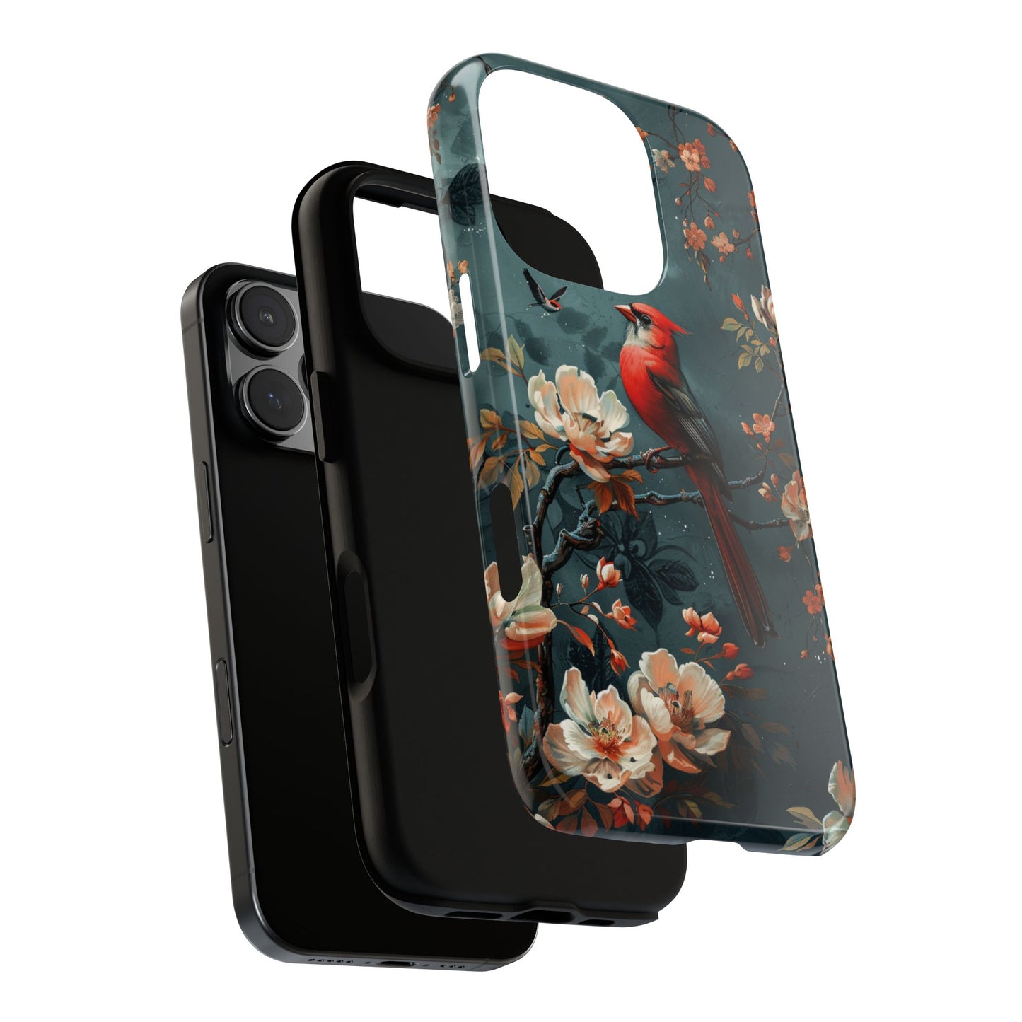 Floral Bird Phone Case β Elegant Nature-Inspired Cover for iPhone, Samsung & Google Pixel