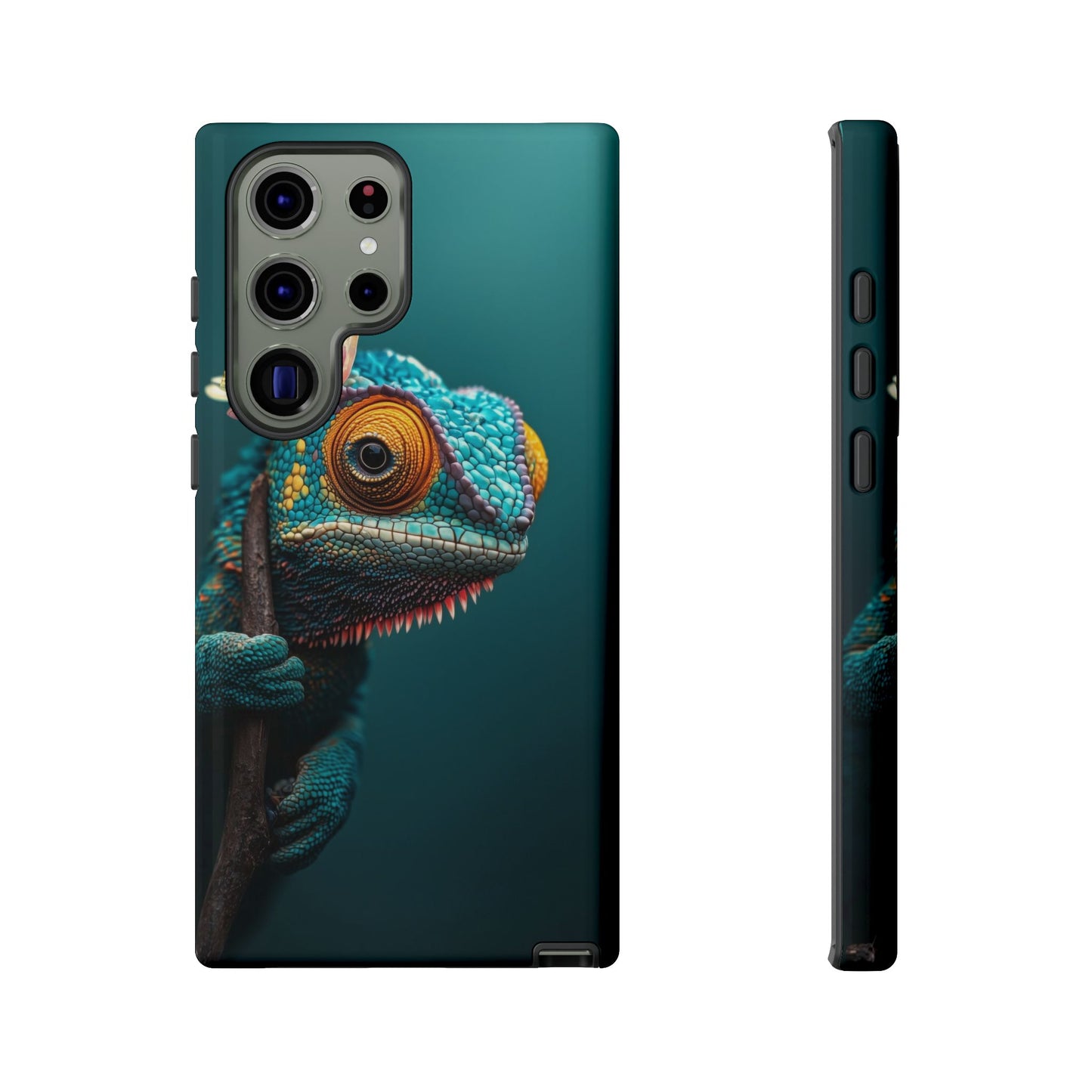 Color Shift Chameleon – Vibrant Reptile Skin Phone Case for iPhone, Pixel & Samsung