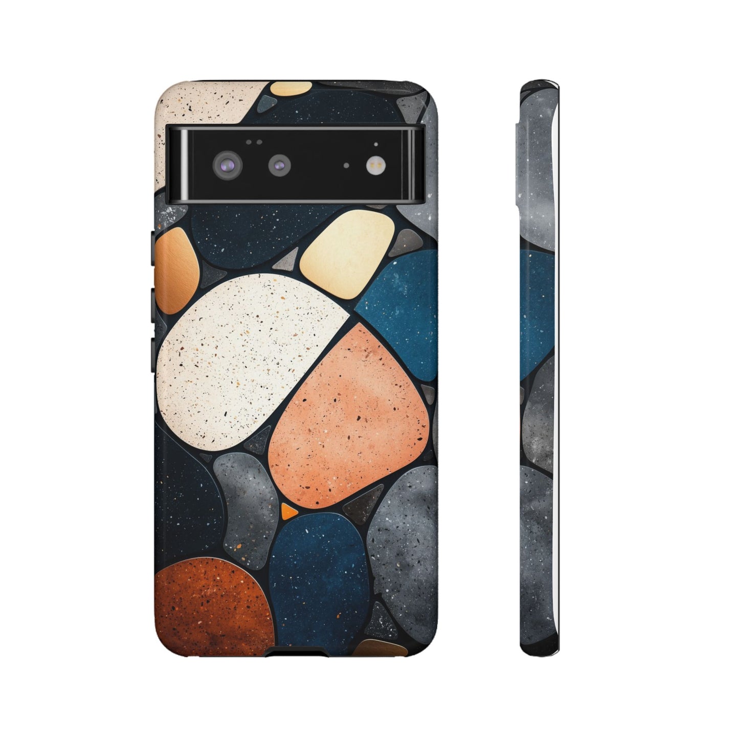 Colorful Terrazzo Mosaic Phone Case iPhone, google Pixel & Samsung