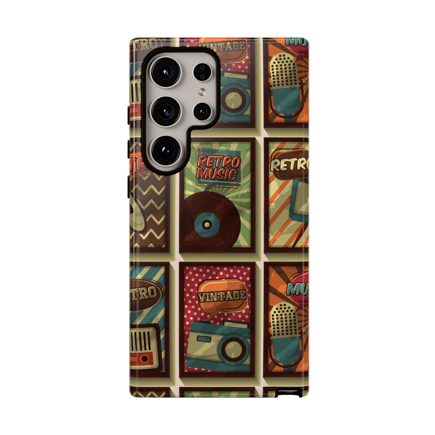 Retro Vintage Poster Phone Case β Aesthetic Nostalgic Design for iPhone, Samsung & Google Pixel