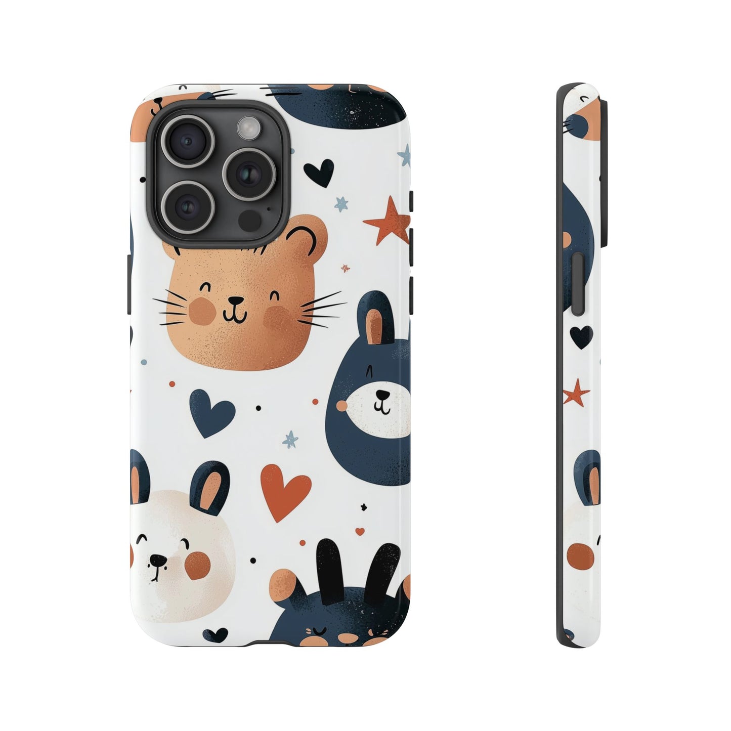 Cute Critters Anime Phone Case for iPhone, Samsung, Google Pixel