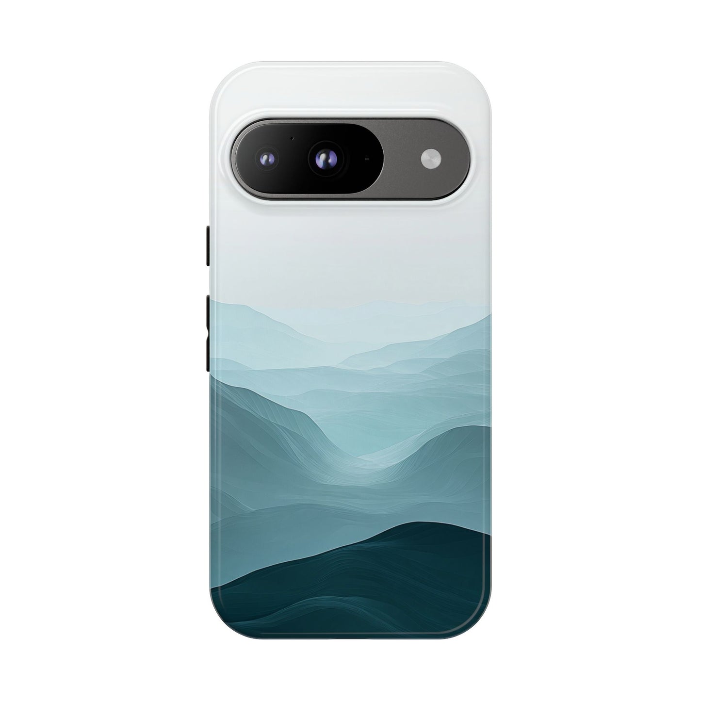 Tranquil Terrain – Misty Abstract Landscape Case for iPhone, Samsung & Pixel