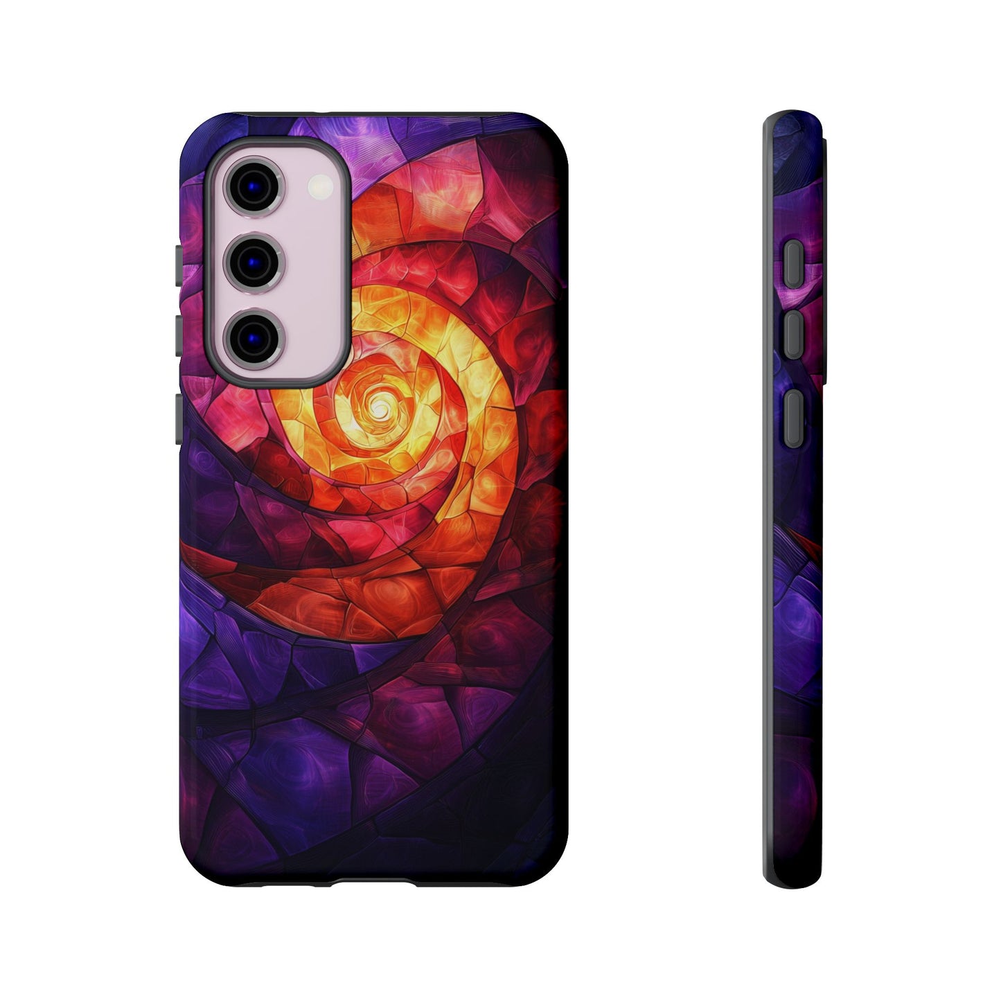 Retro Spiral Psychedelic Phone Case for iPhone, Samsung & Pixel