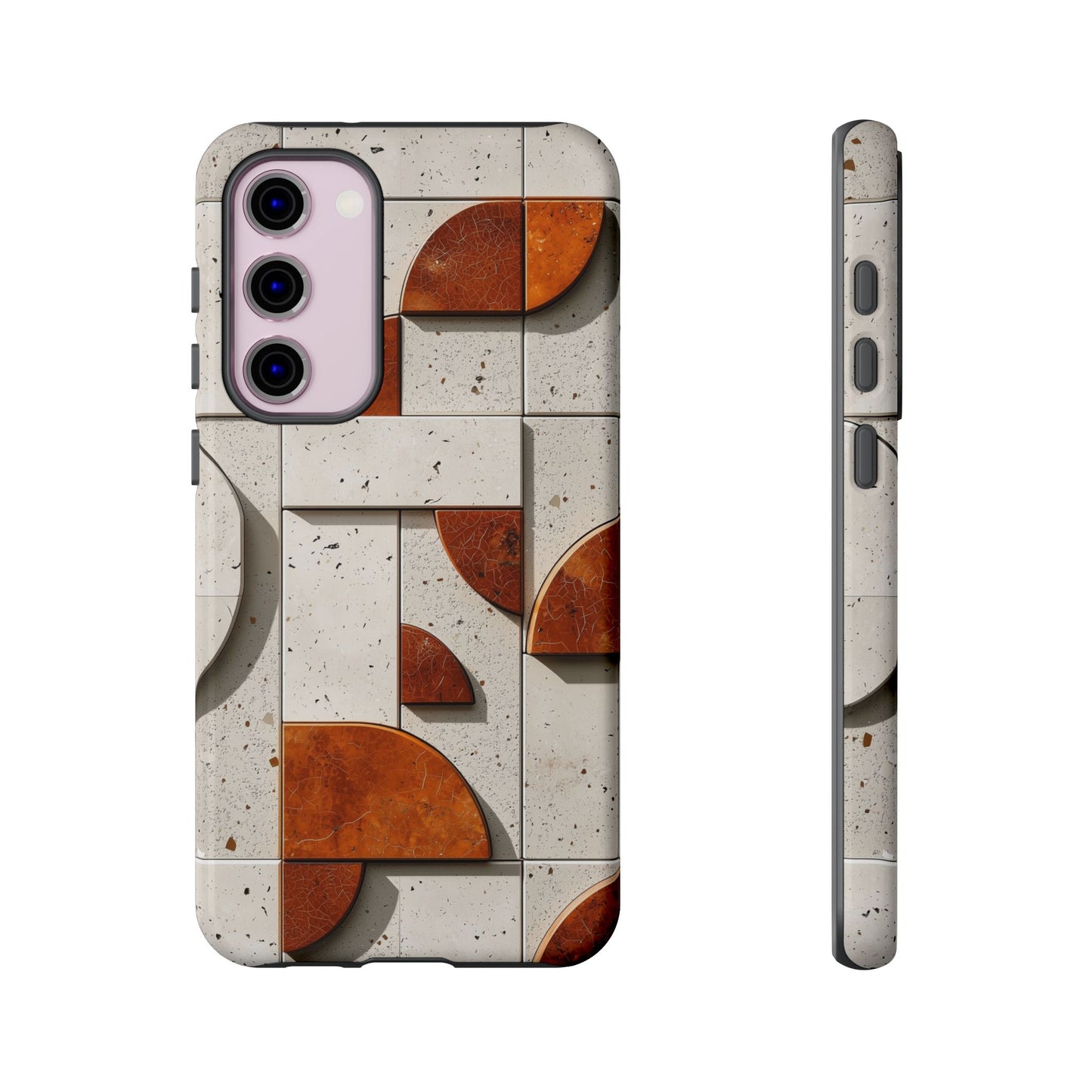 Modern Terrazzo Grid Phone Case β Abstract & Stylish for iPhone, google Pixel & Samsung