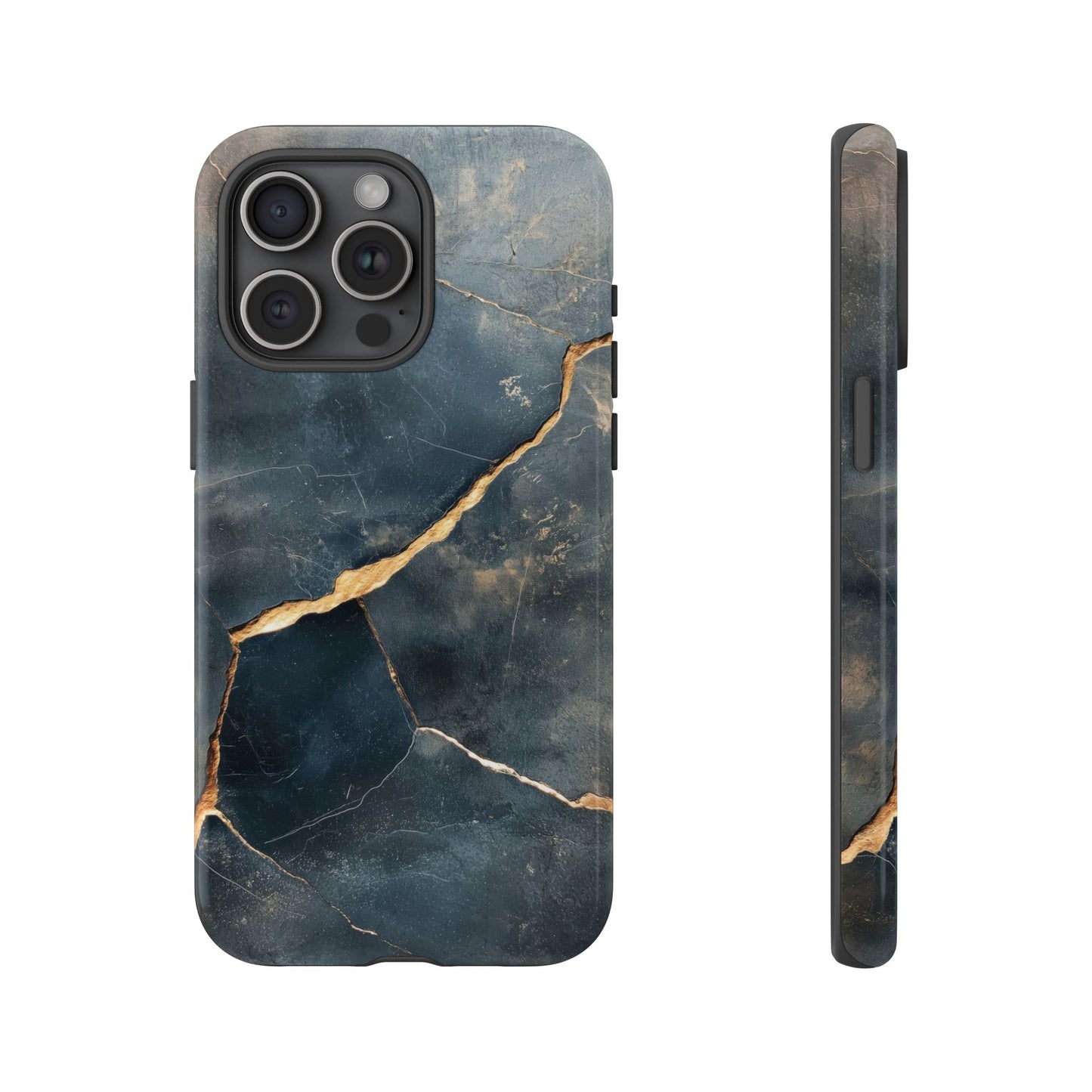 Cracked Marble Stone Phone Case for iPhone, Samsung & Google Pixel