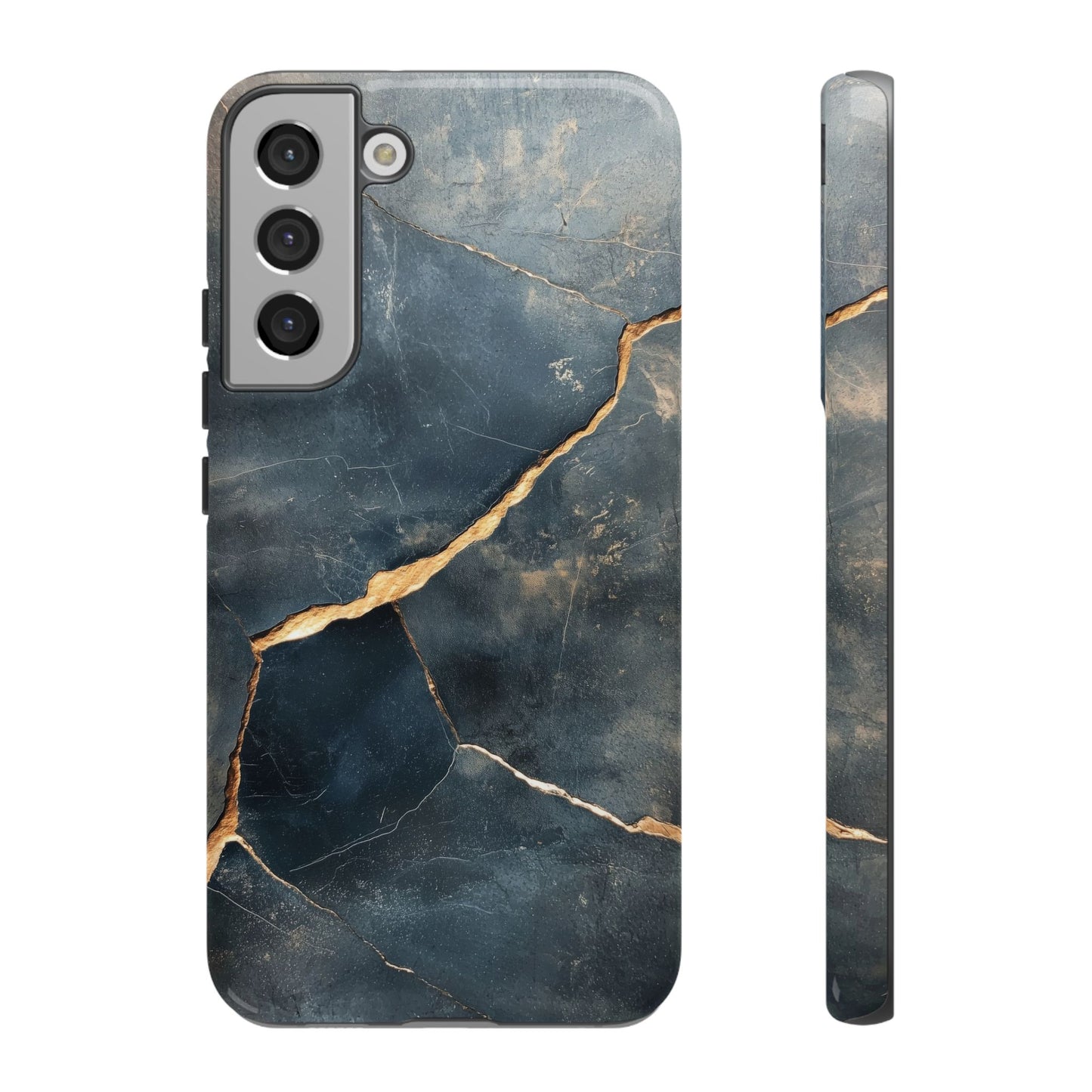 Cracked Marble Stone Phone Case for iPhone, Samsung & Google Pixel