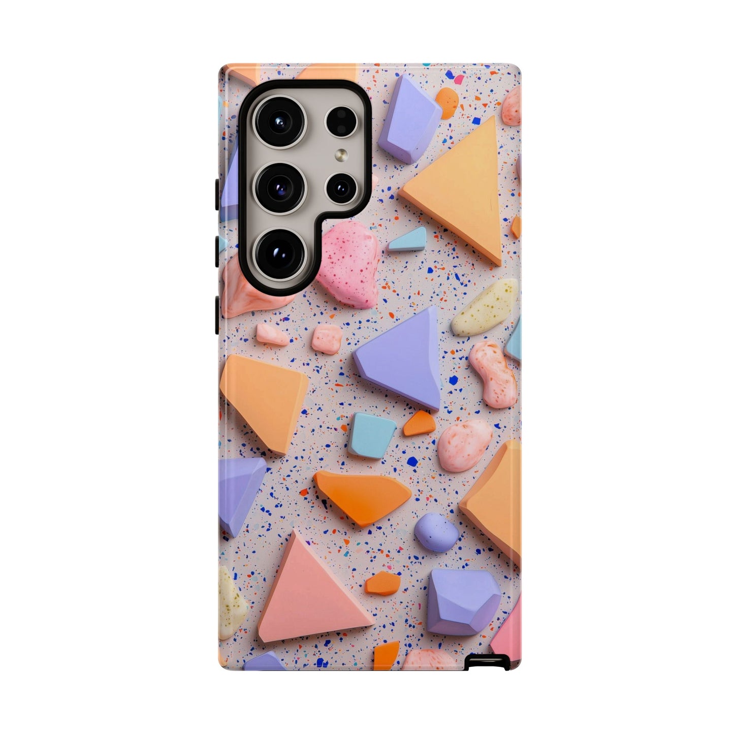 Playful Pastel Terrazzo Phone Case for iPhone, google Pixel & Samsung