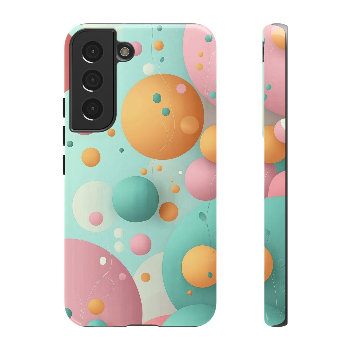Bubble Pop Delight – Abstract Food-Themed Phone Case for iPhone, Samsung & Pixel