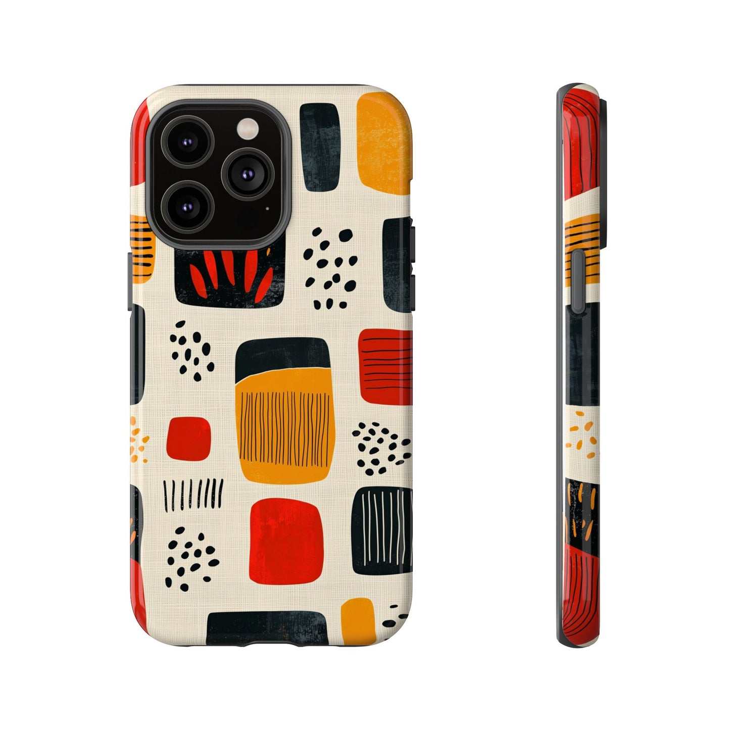 Boho Vibes – Abstract Tribal Pattern Phone Case for iPhone, Pixel & Samsung